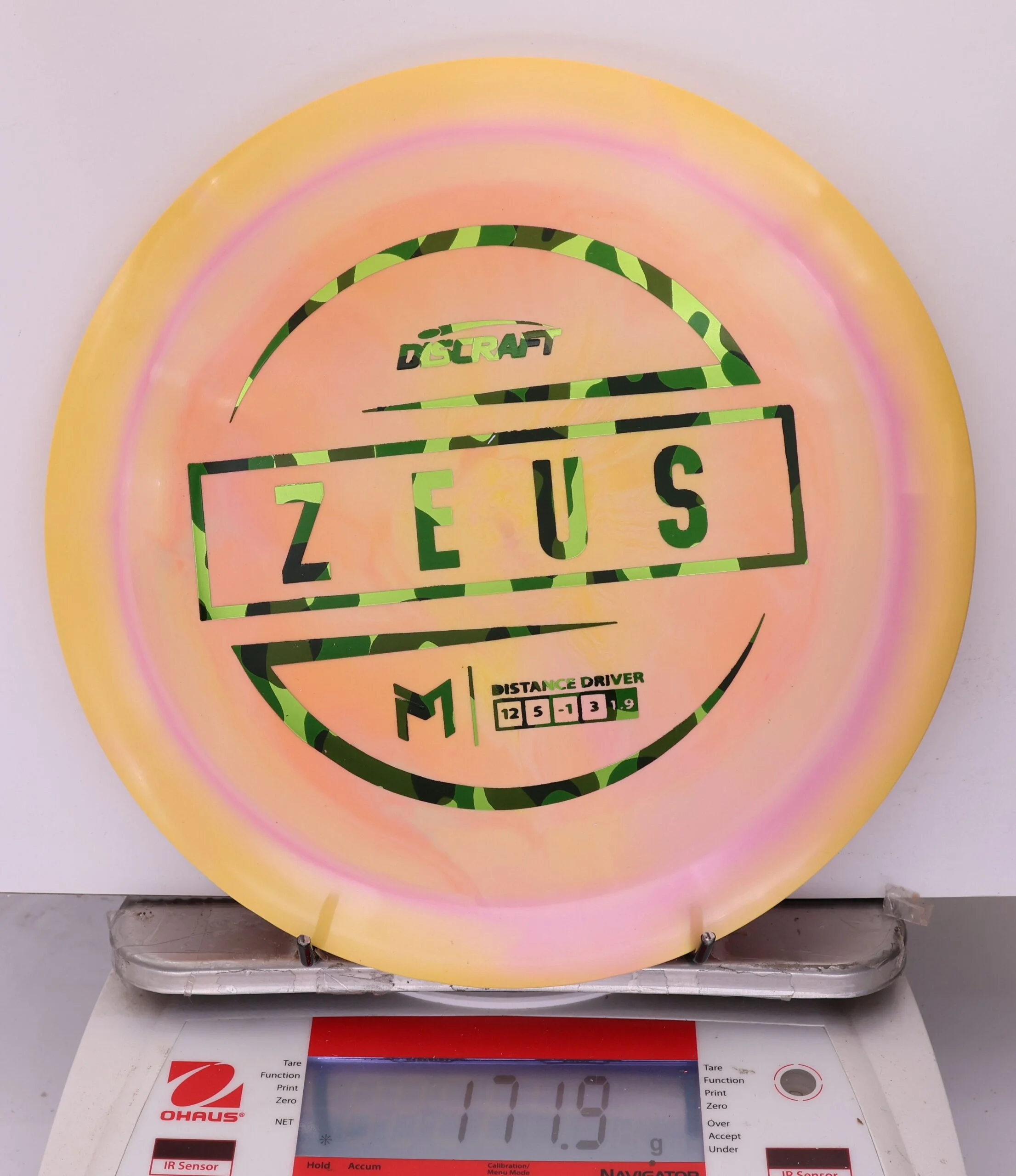 886580 ESP Zeus, Paul McBeth - #319 YellowPink, 172