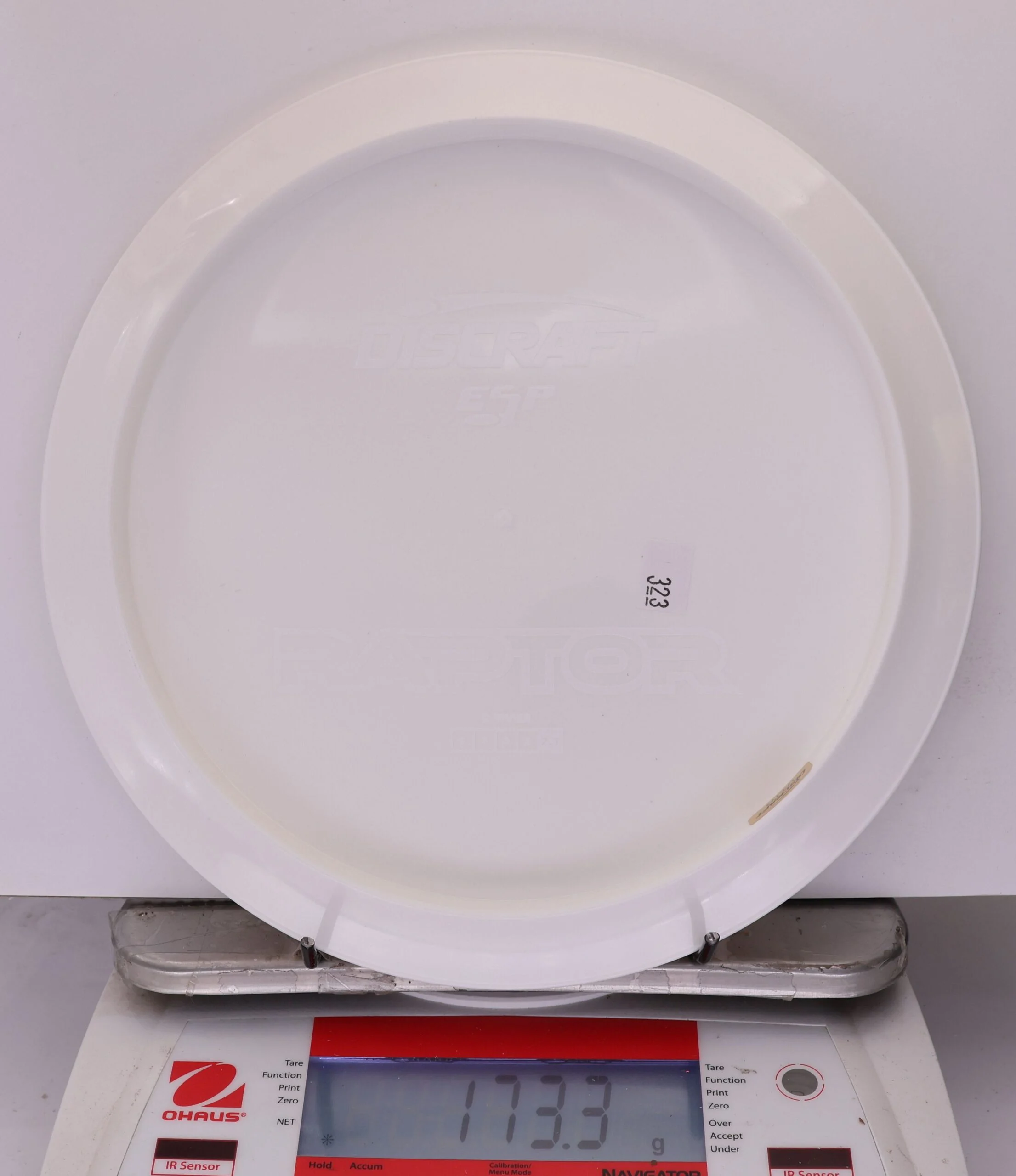 886759 ESP Raptor, Bottom Stamp - #323 White, 173