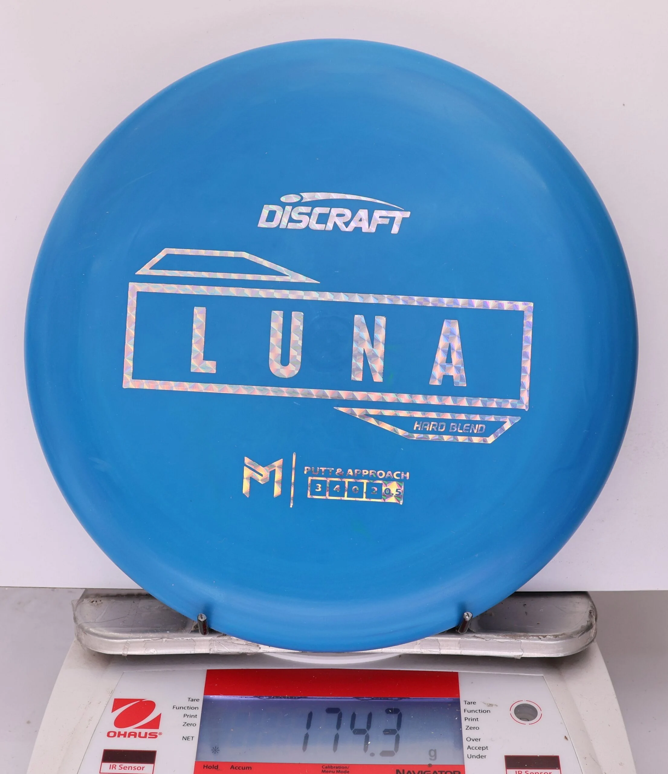 886965 Putter Line Hard Luna, Paul McBeth - #321 Blue, 174