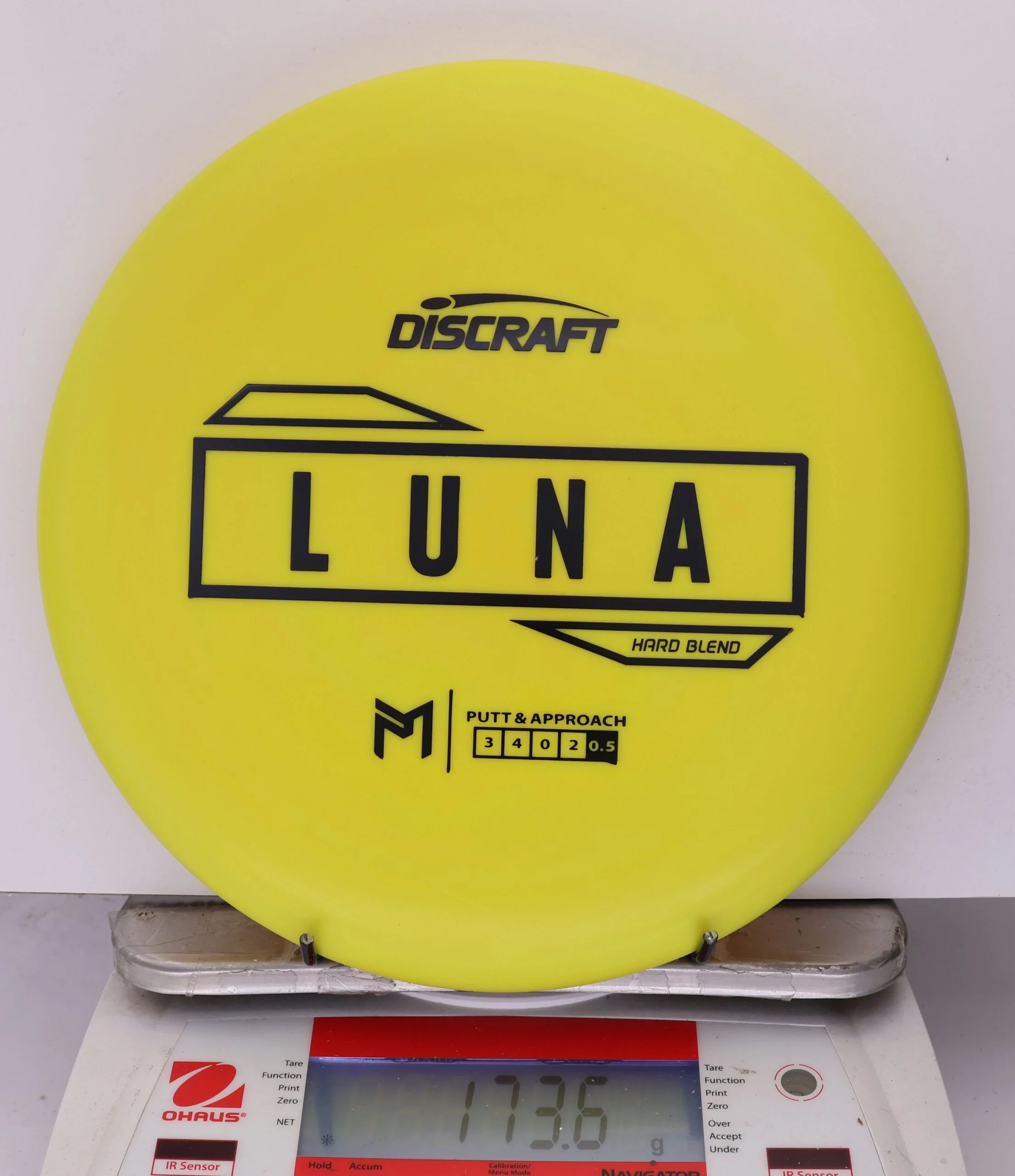 886966 Putter Line Hard Luna, Paul McBeth - #322 Yellow, 174