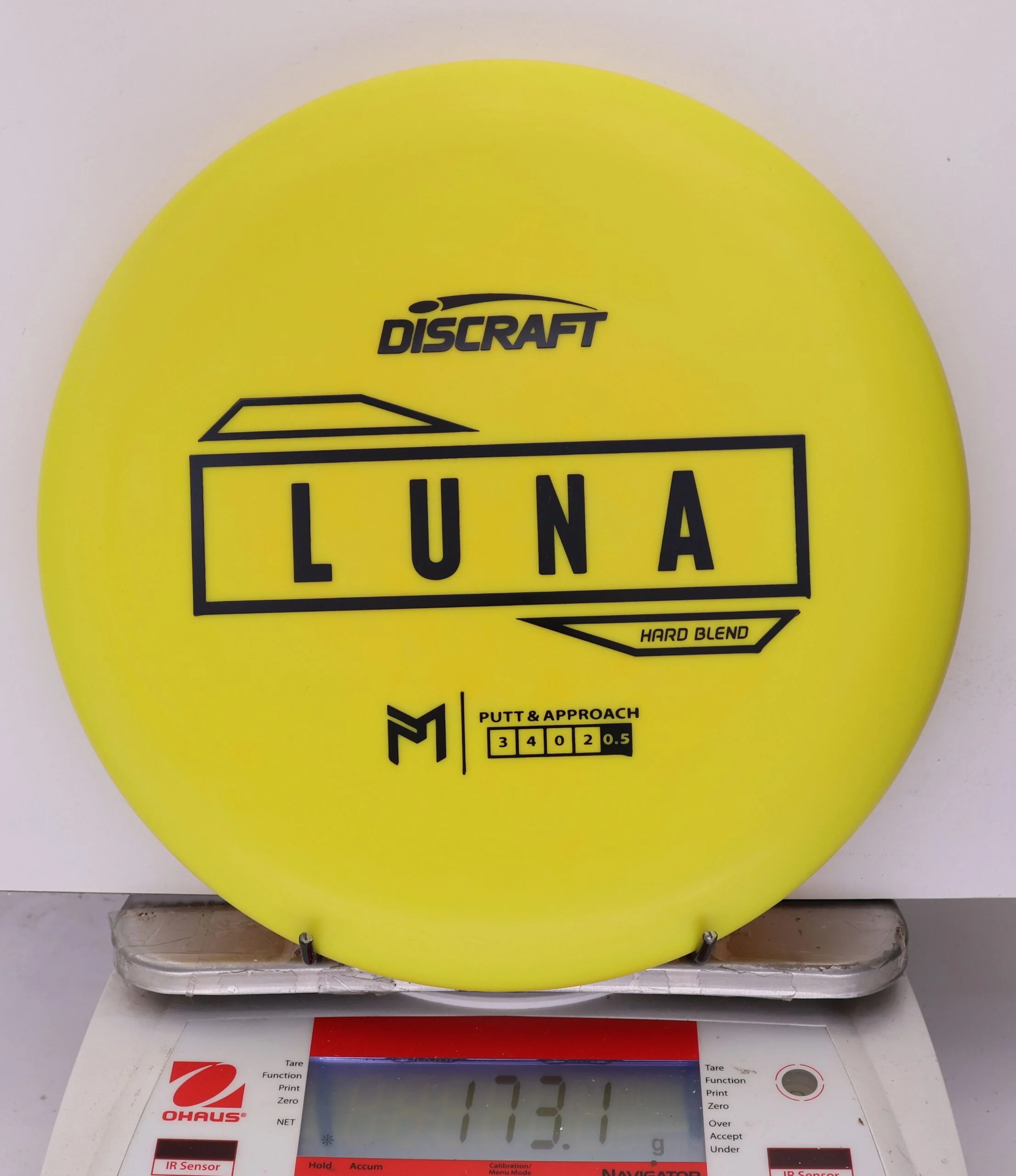 886968 Putter Line Hard Luna, Paul McBeth - #324 Yellow, 173
