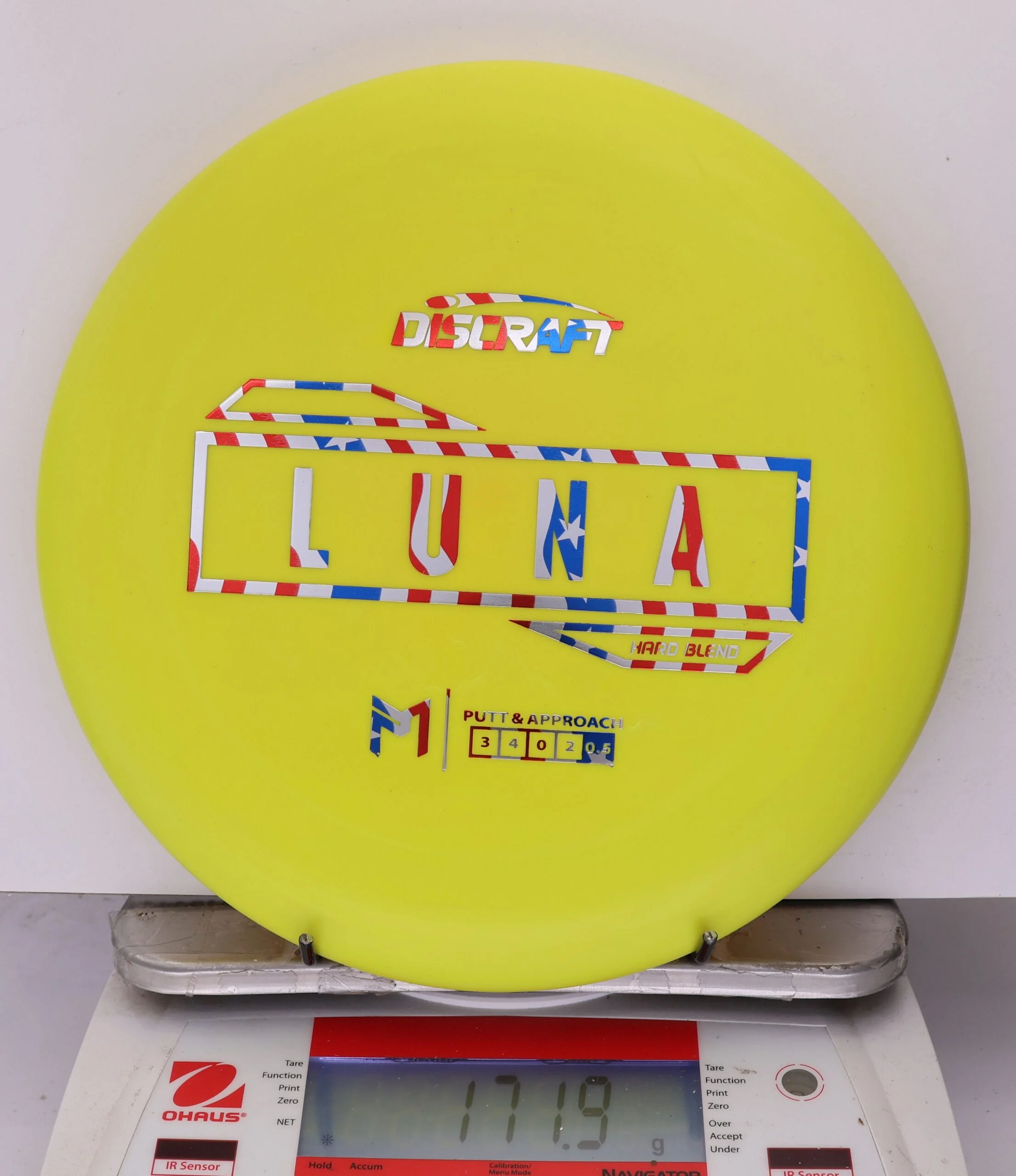886984 Putter Line Hard Luna, Paul McBeth - #325 Yellow, 172