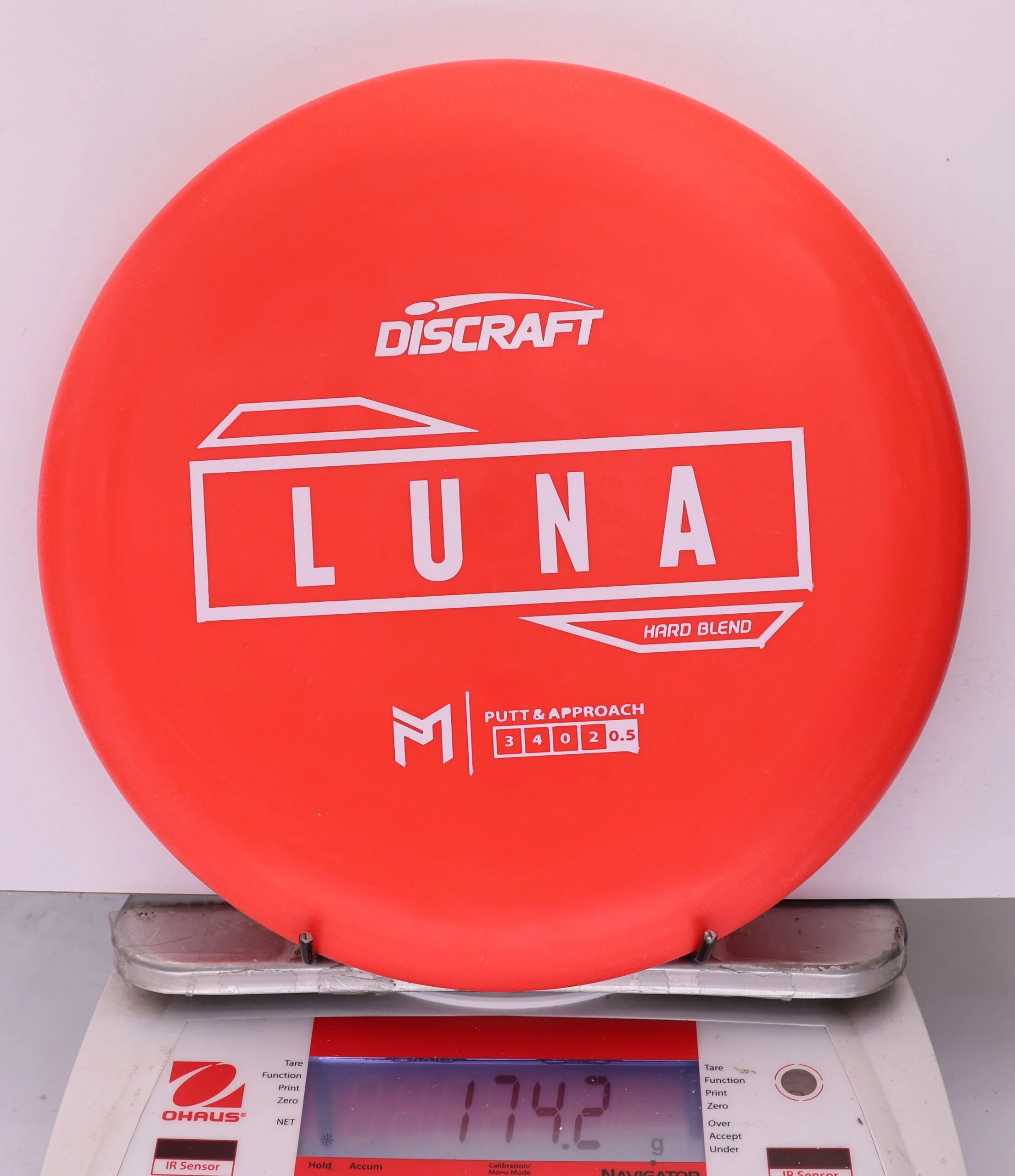 886988 Putter Line Hard Luna, Paul McBeth - #329 Red, 174