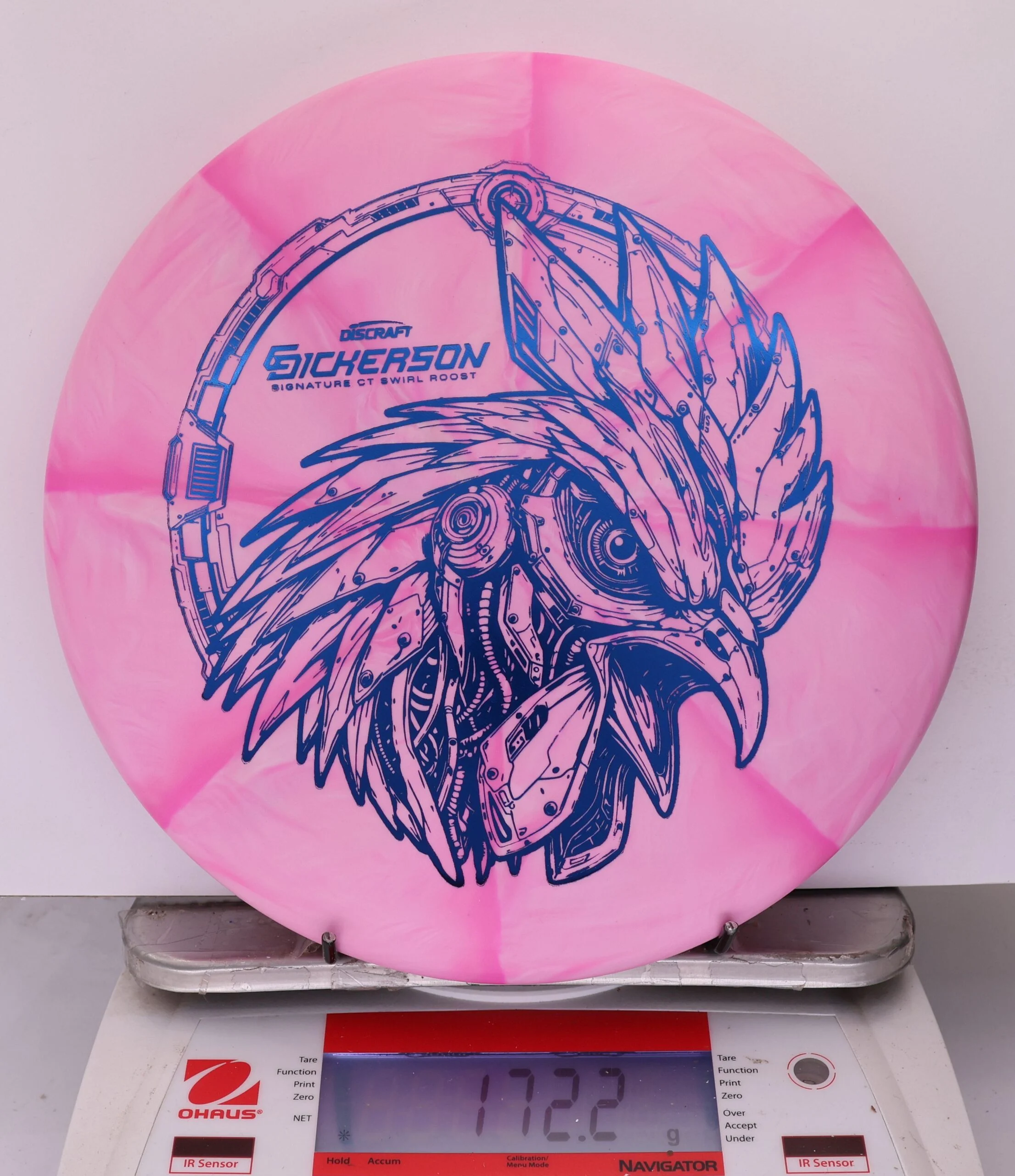 887463 Crazy Tuff Swirl Roost, Chris Dickerson - #316 Pink, 172
