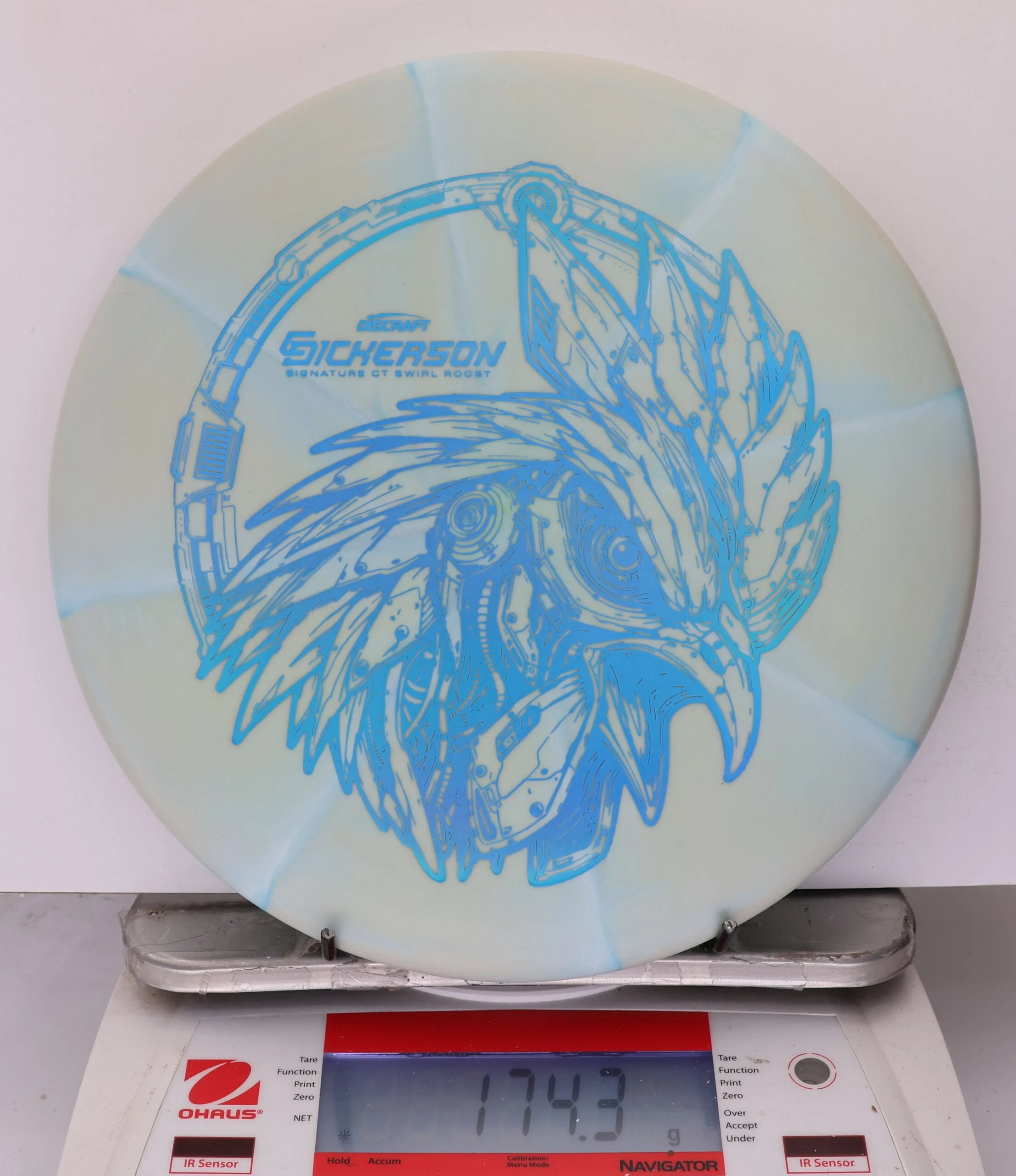 887465 Crazy Tuff Swirl Roost, Chris Dickerson - #318 GrayGreenish, 174