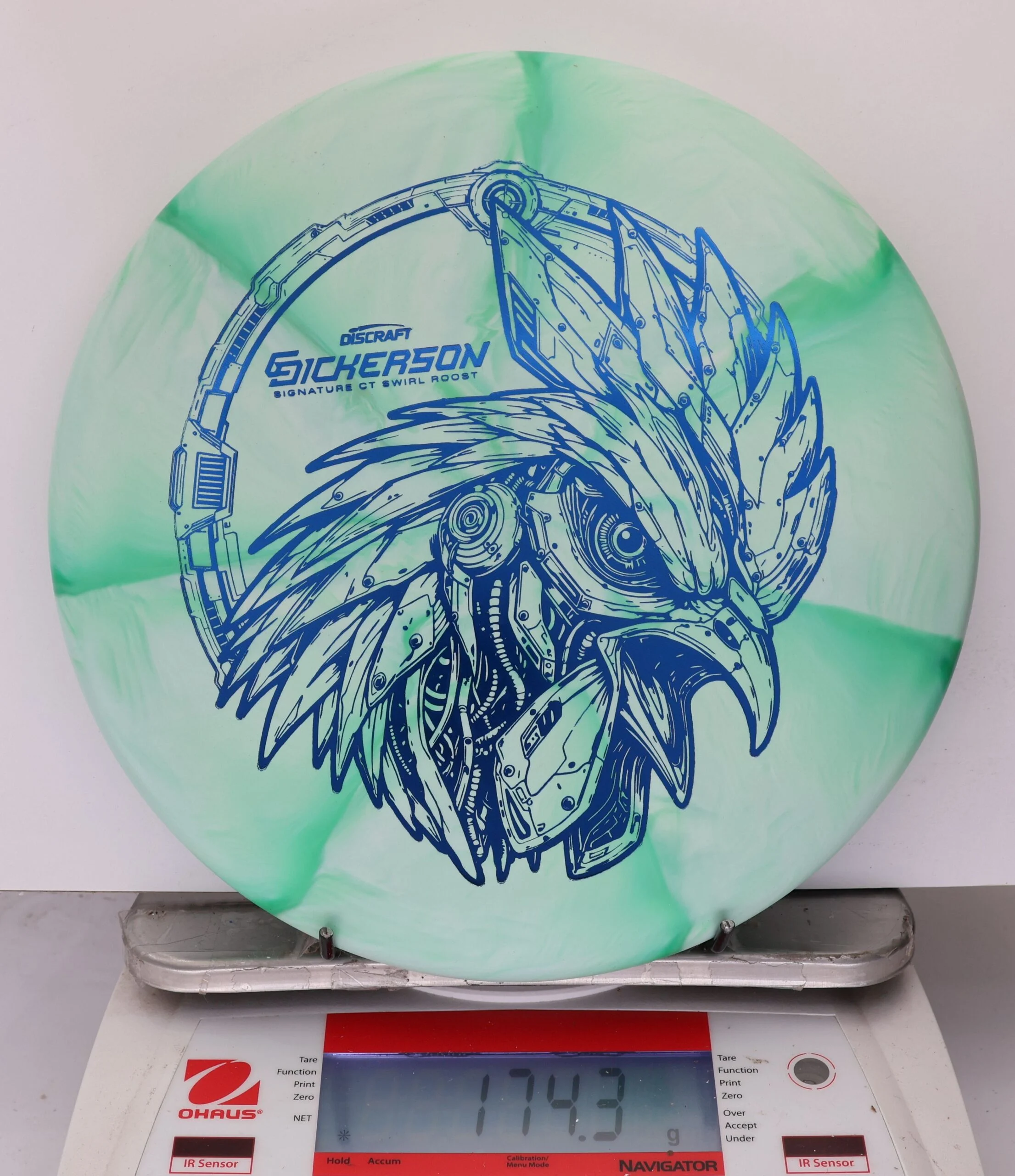 887466 Crazy Tuff Swirl Roost, Chris Dickerson - #319 LtGreen, 174