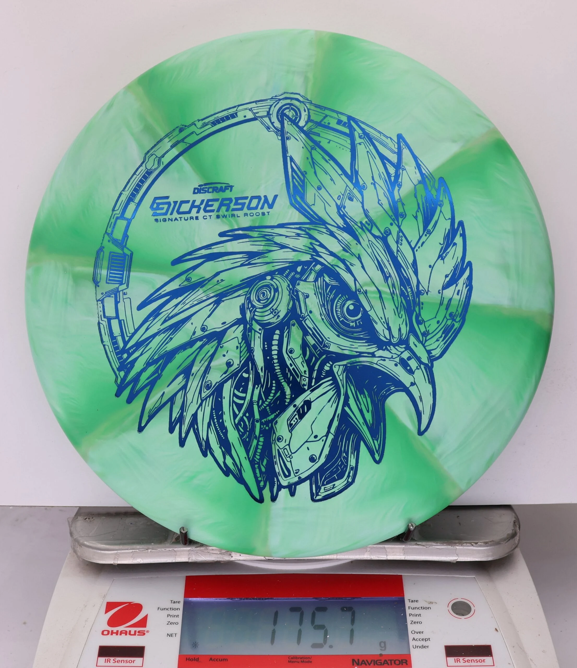 887473 Crazy Tuff Swirl Roost, Chris Dickerson - #321 Green, 176