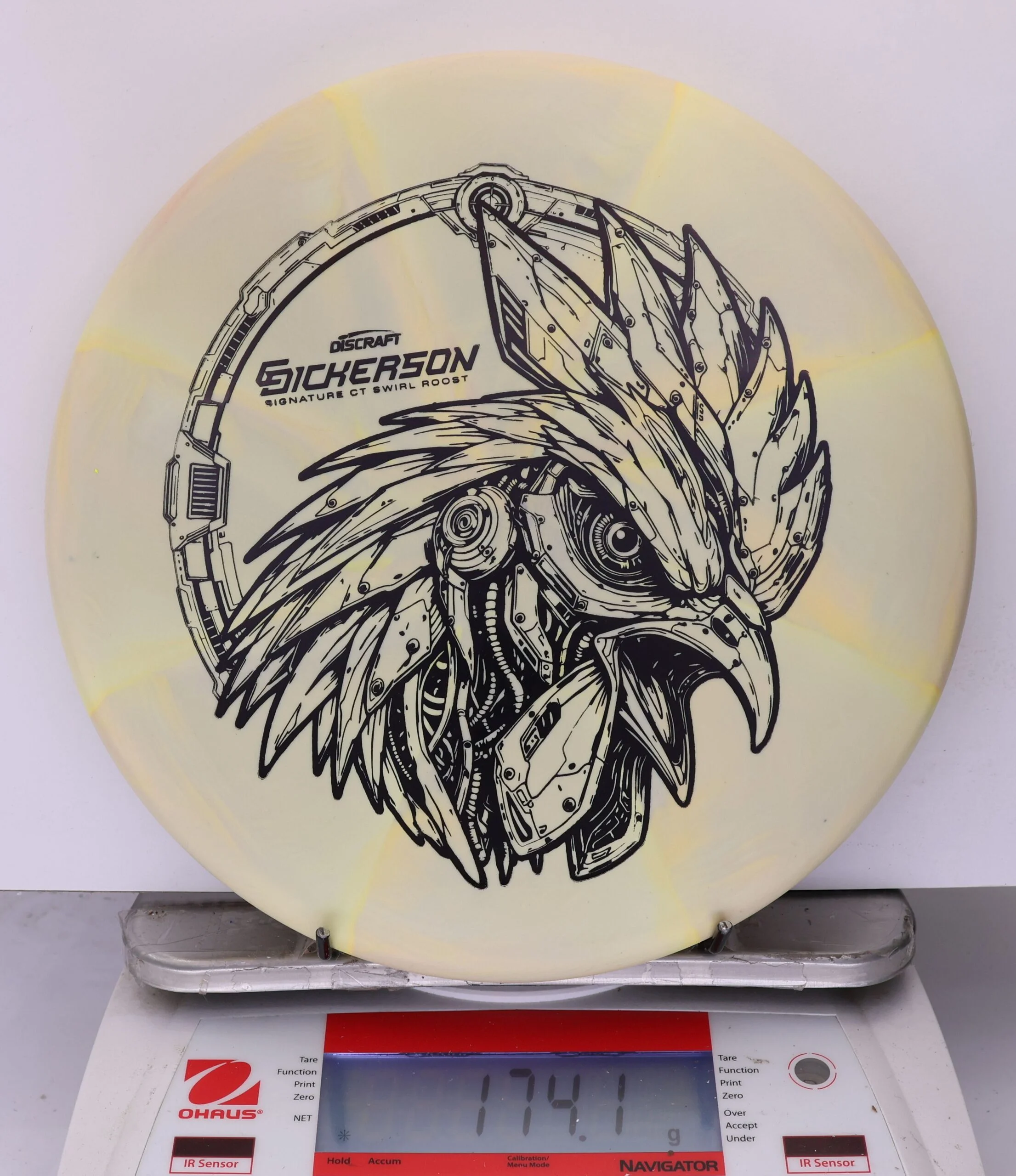 887474 Crazy Tuff Swirl Roost, Chris Dickerson - #322 LtYellow, 174