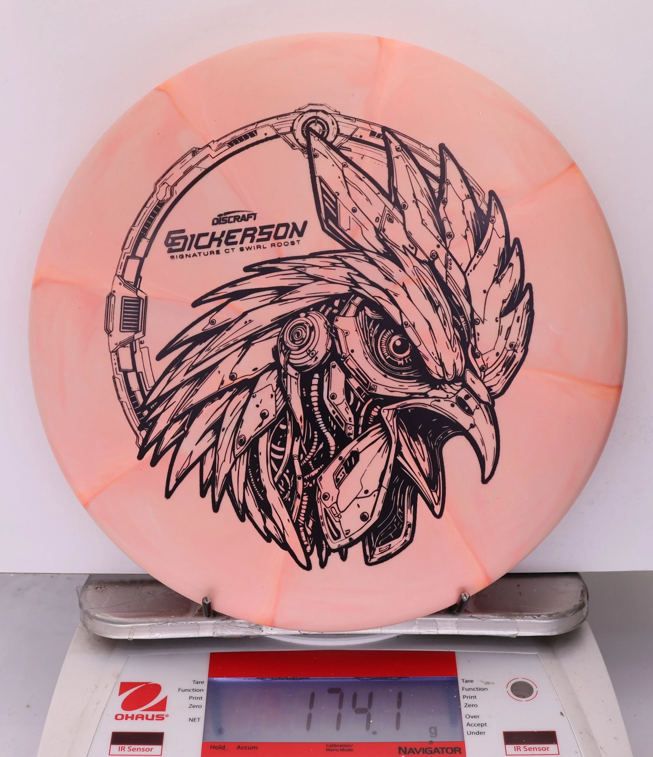 887476 Crazy Tuff Swirl Roost, Chris Dickerson - #324 LtOrange, 174