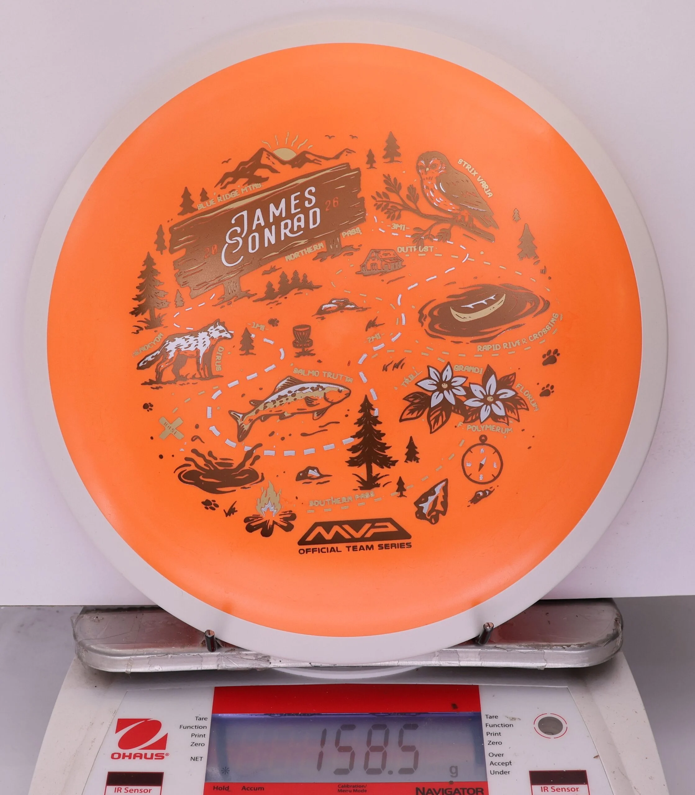 889571 Fission Trail, James Conrad 2026 Team Series - Project Lab Coat - #18 Orange, 159