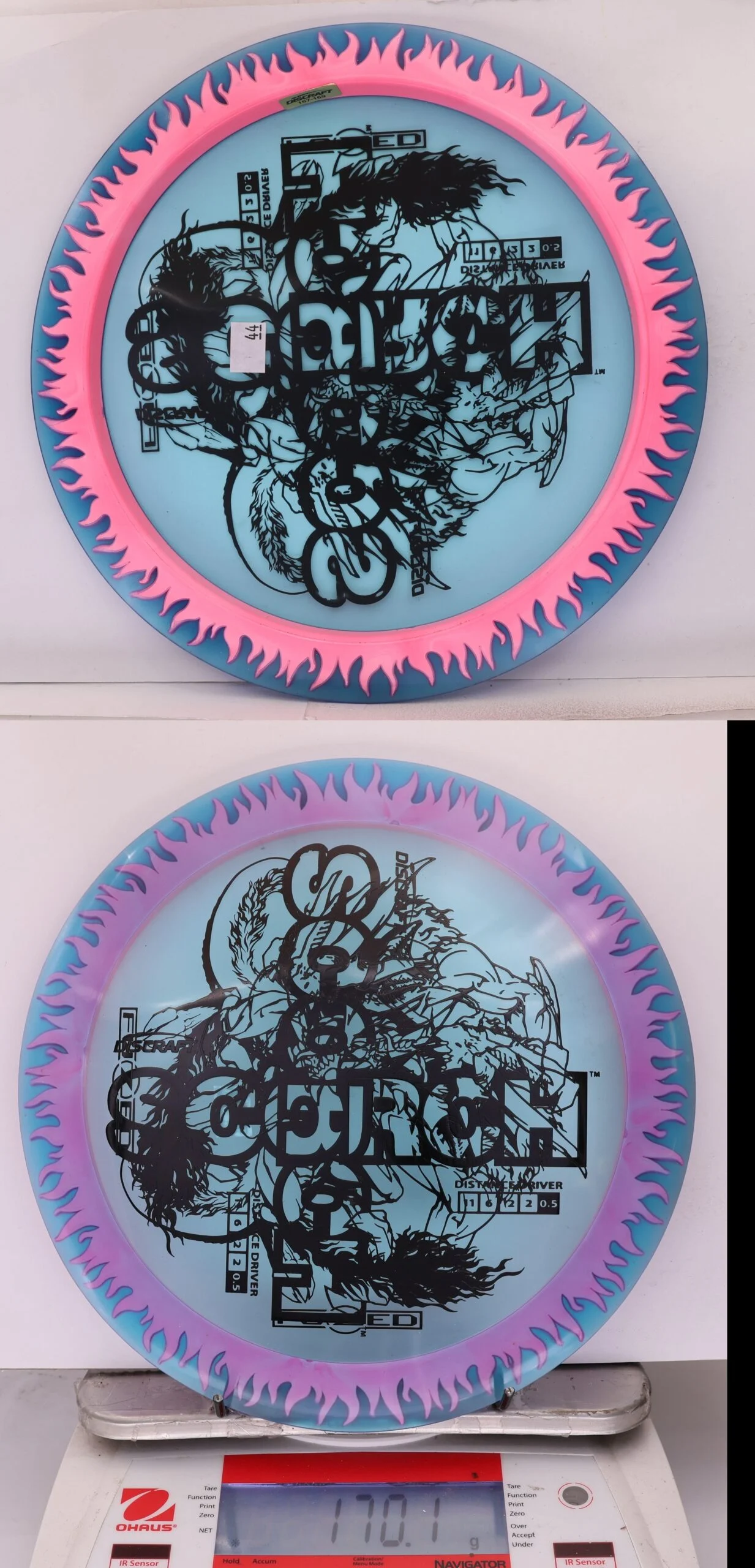889922 X-Out FuZed Line Scorch - Flames - #44 Blue-Pink, 170