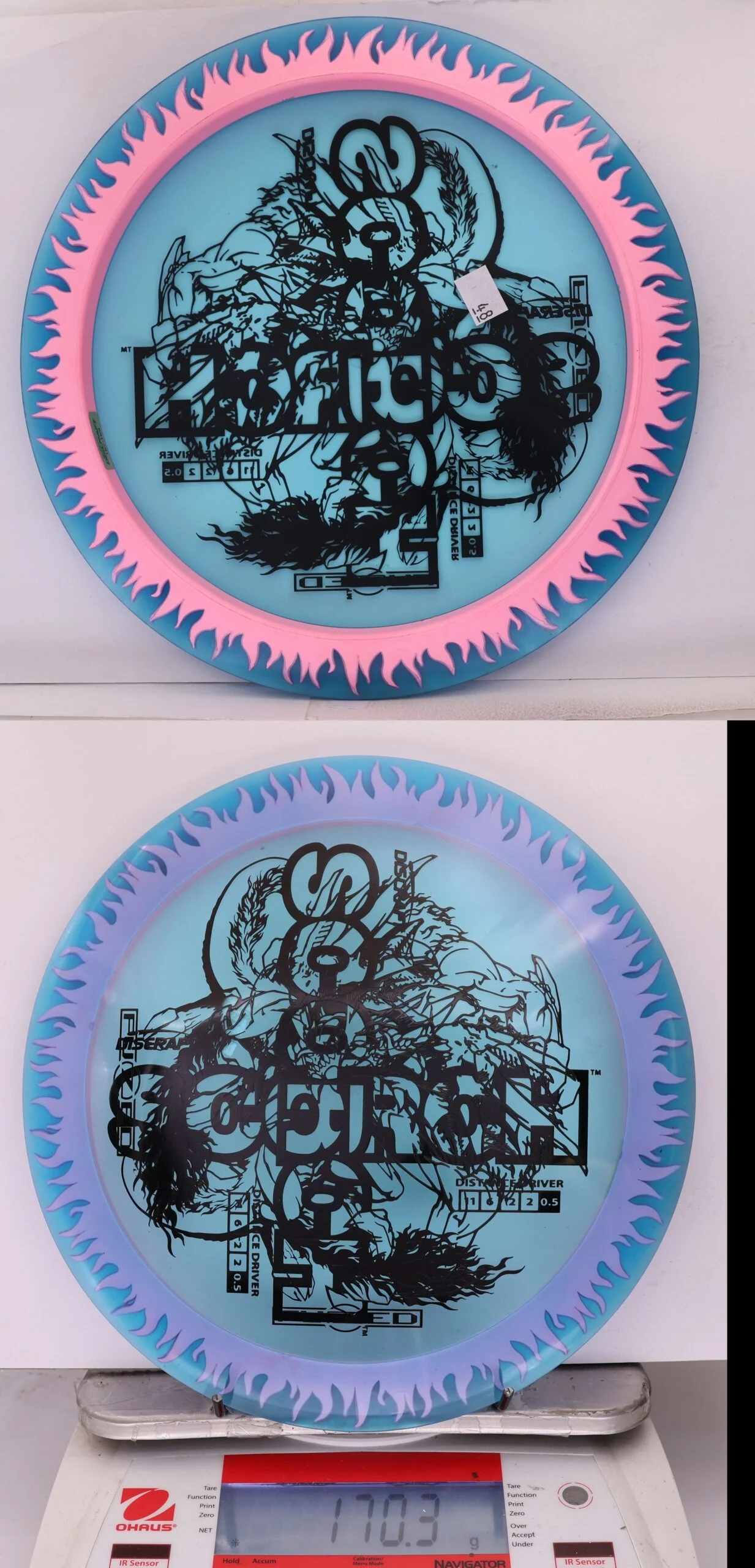 889939 X-Out FuZed Line Scorch - Flames - #48 Blue-Pink, 170