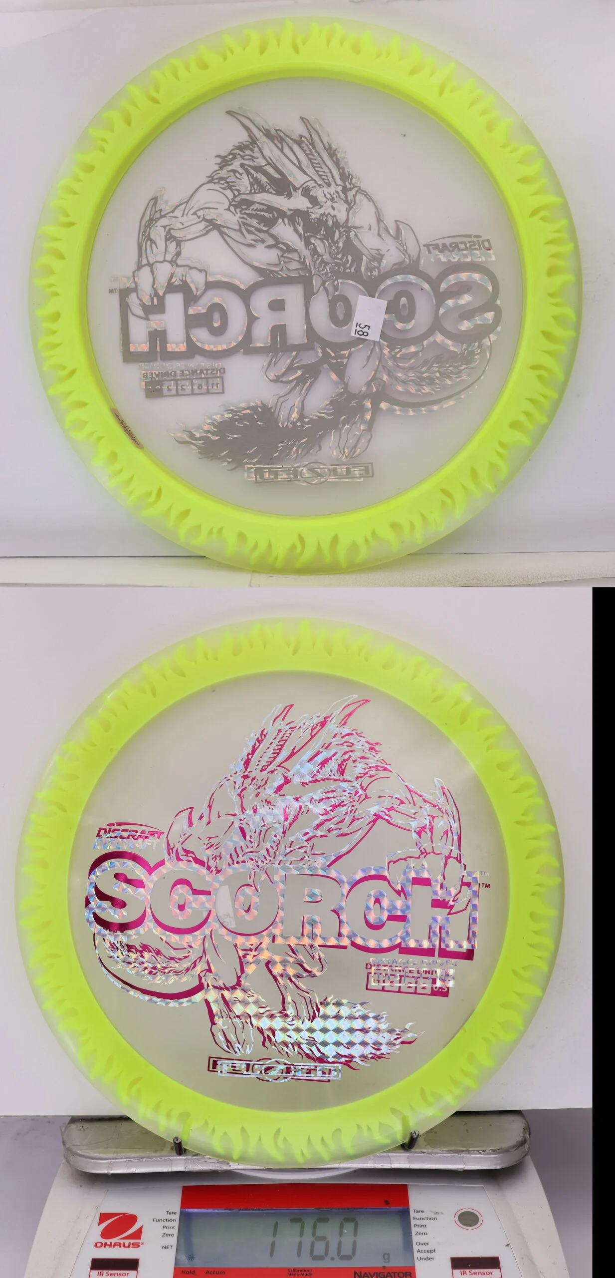 889975 X-Out FuZed Line Scorch - Flames - #58 Clear-NYellow, 176