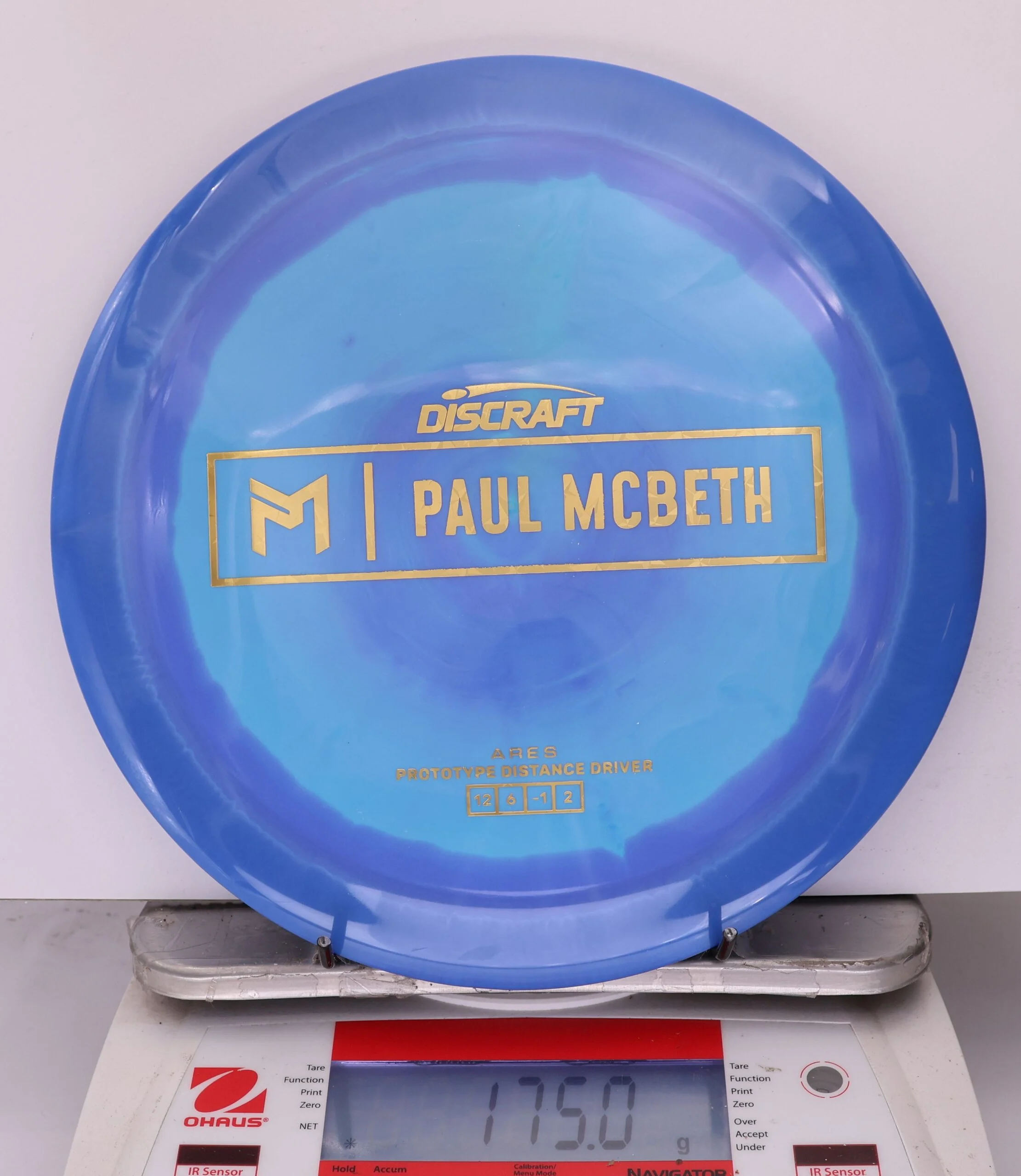 890158 Prototype Ares, Paul McBeth - #22 BlueLtBlue, 175