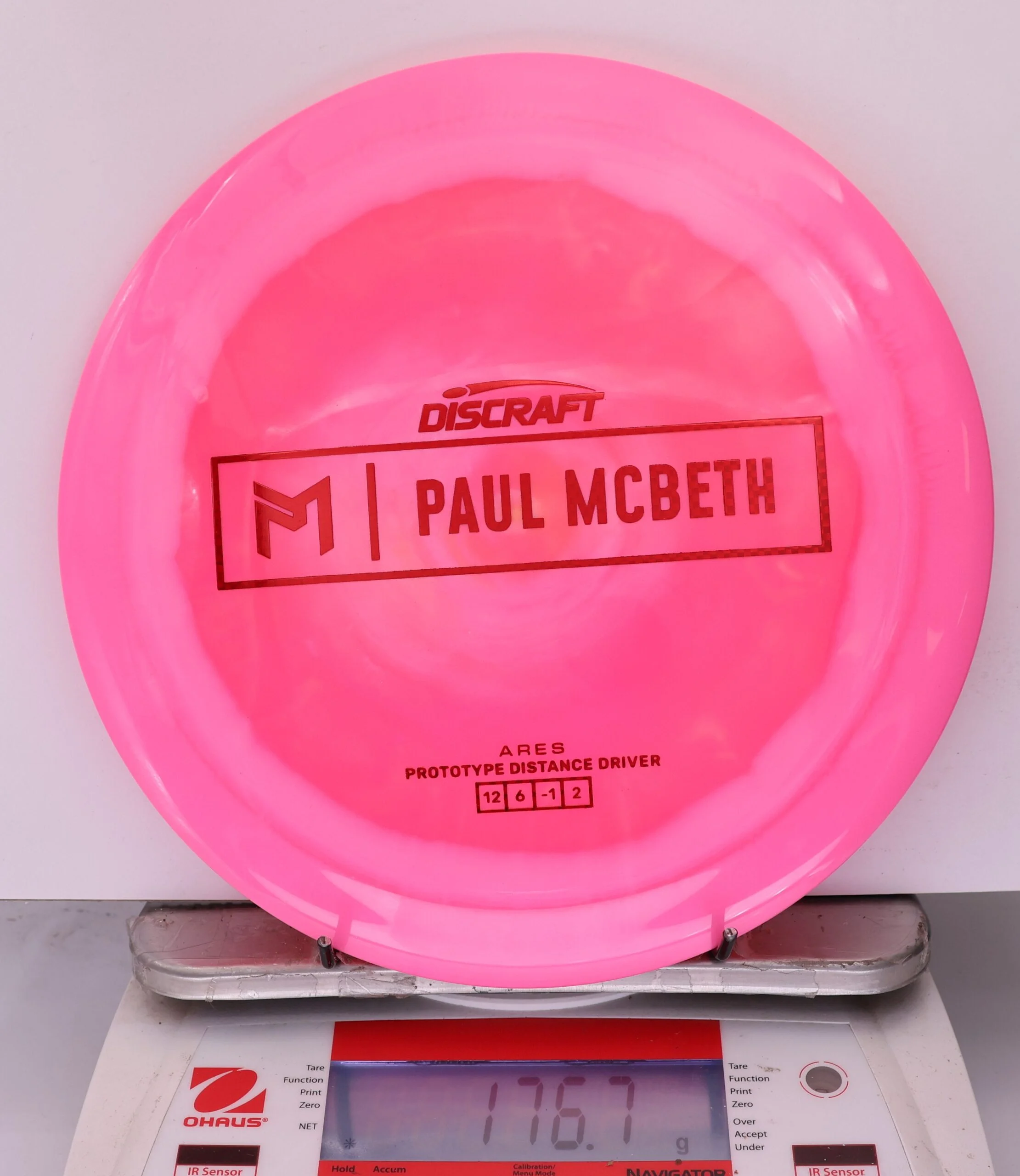 890161 Prototype Ares, Paul McBeth - #25 Pink, 177