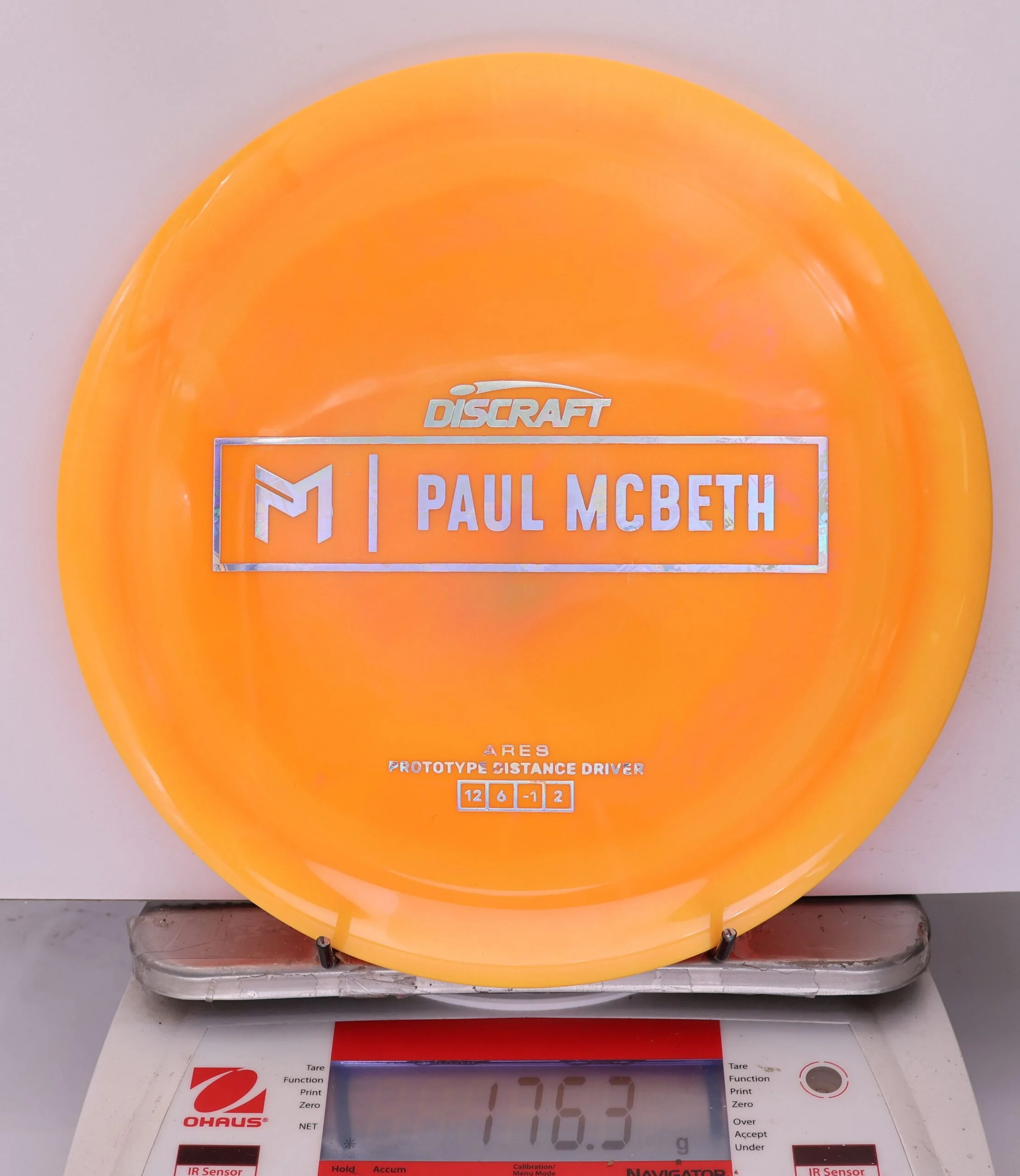 890188 Prototype Ares, Paul McBeth - #34 Orange, 176