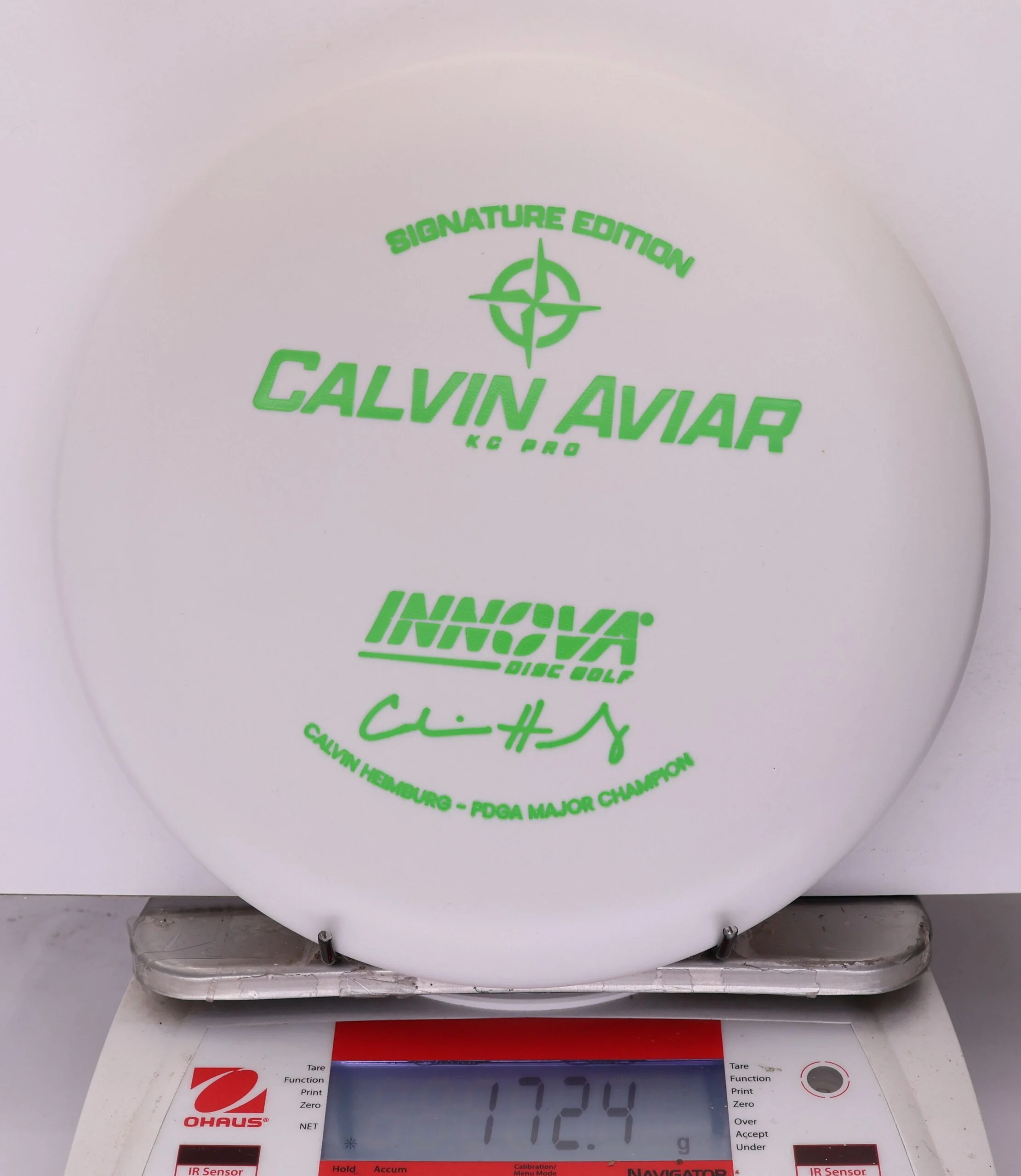 890210 KC Pro Aviar, Calvin Heimburg Signature Edition - #37 White, 172