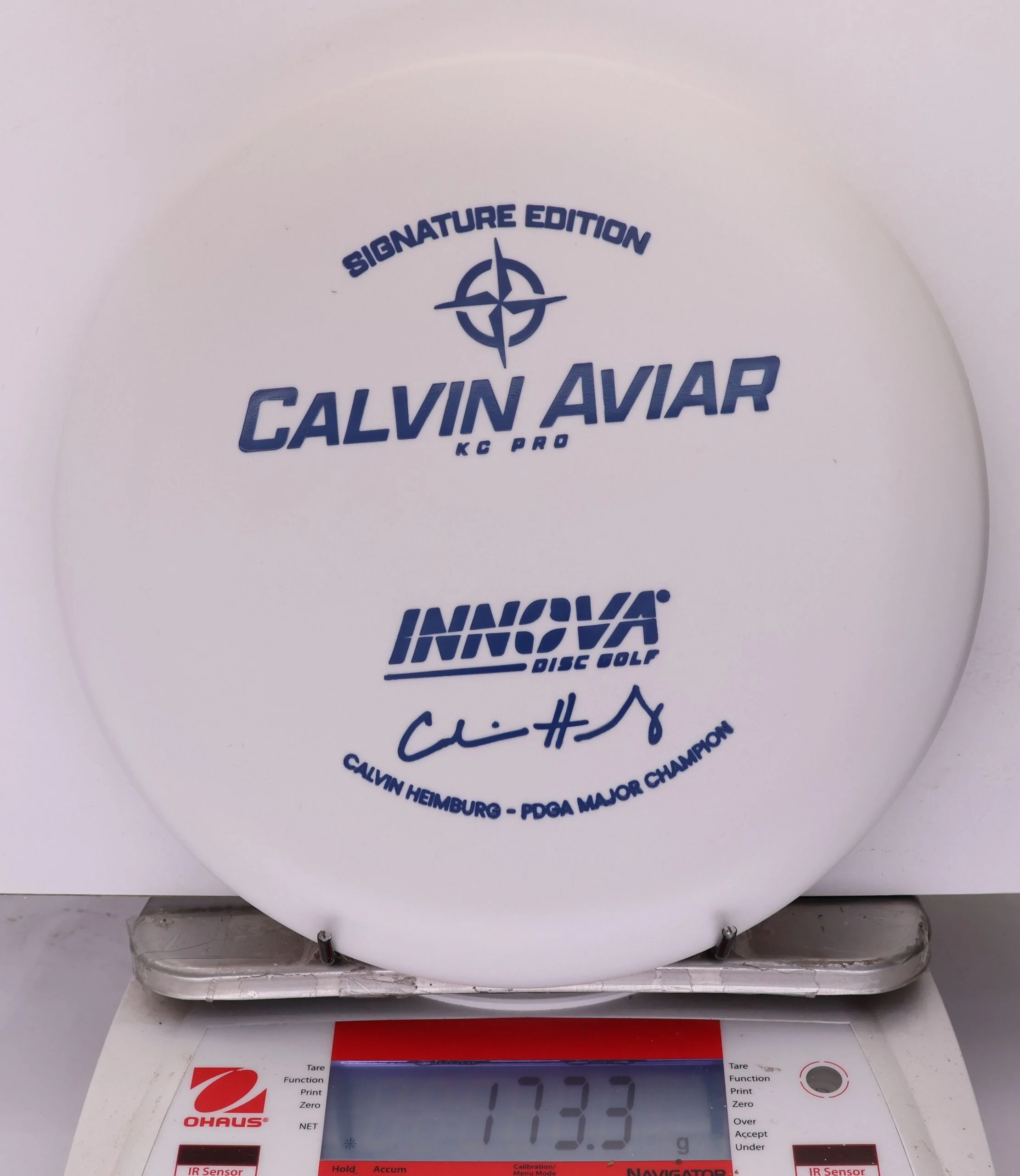 890211 KC Pro Aviar, Calvin Heimburg Signature Edition - #38 White, 173