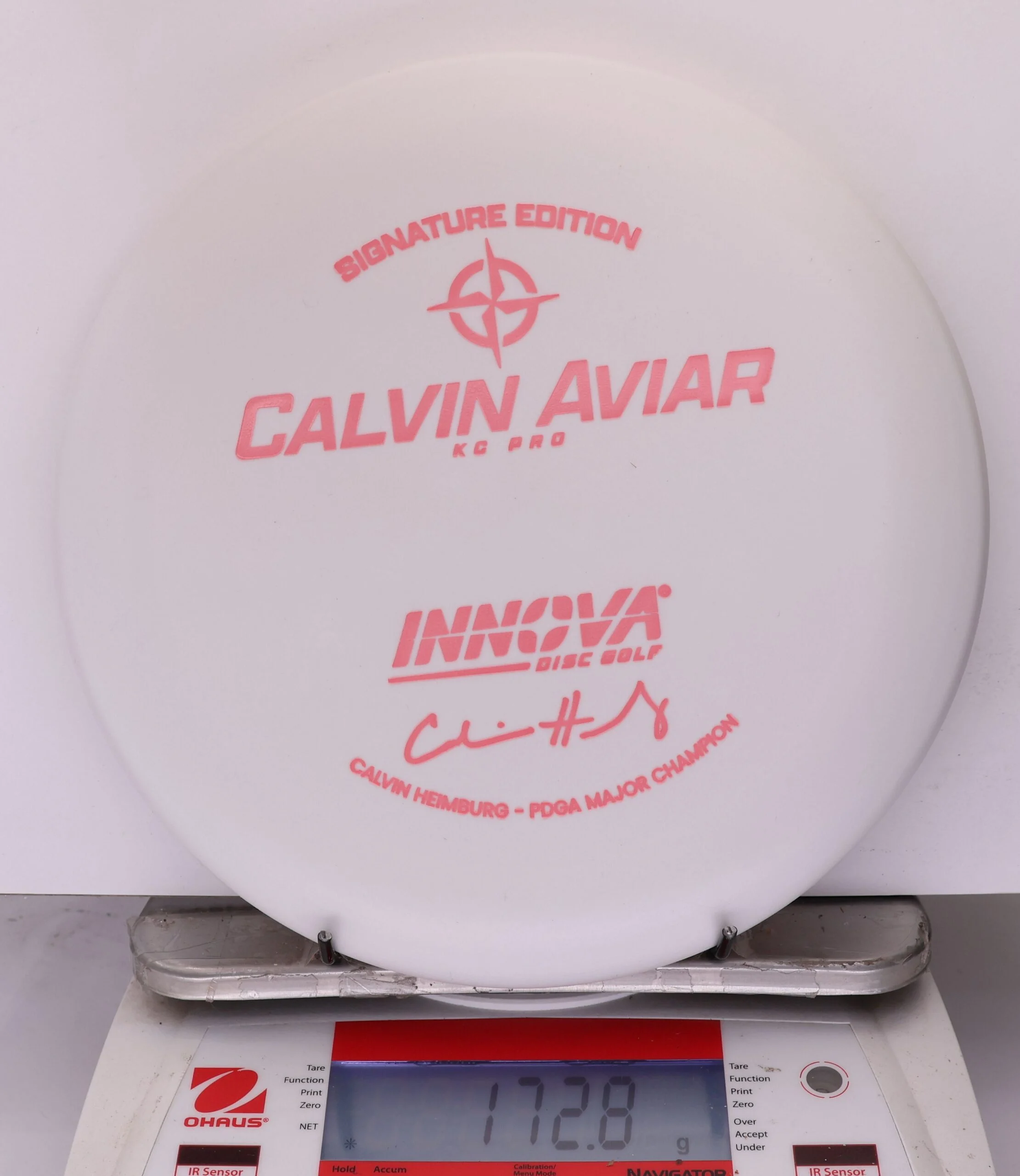 890213 KC Pro Aviar, Calvin Heimburg Signature Edition - #40 White, 173