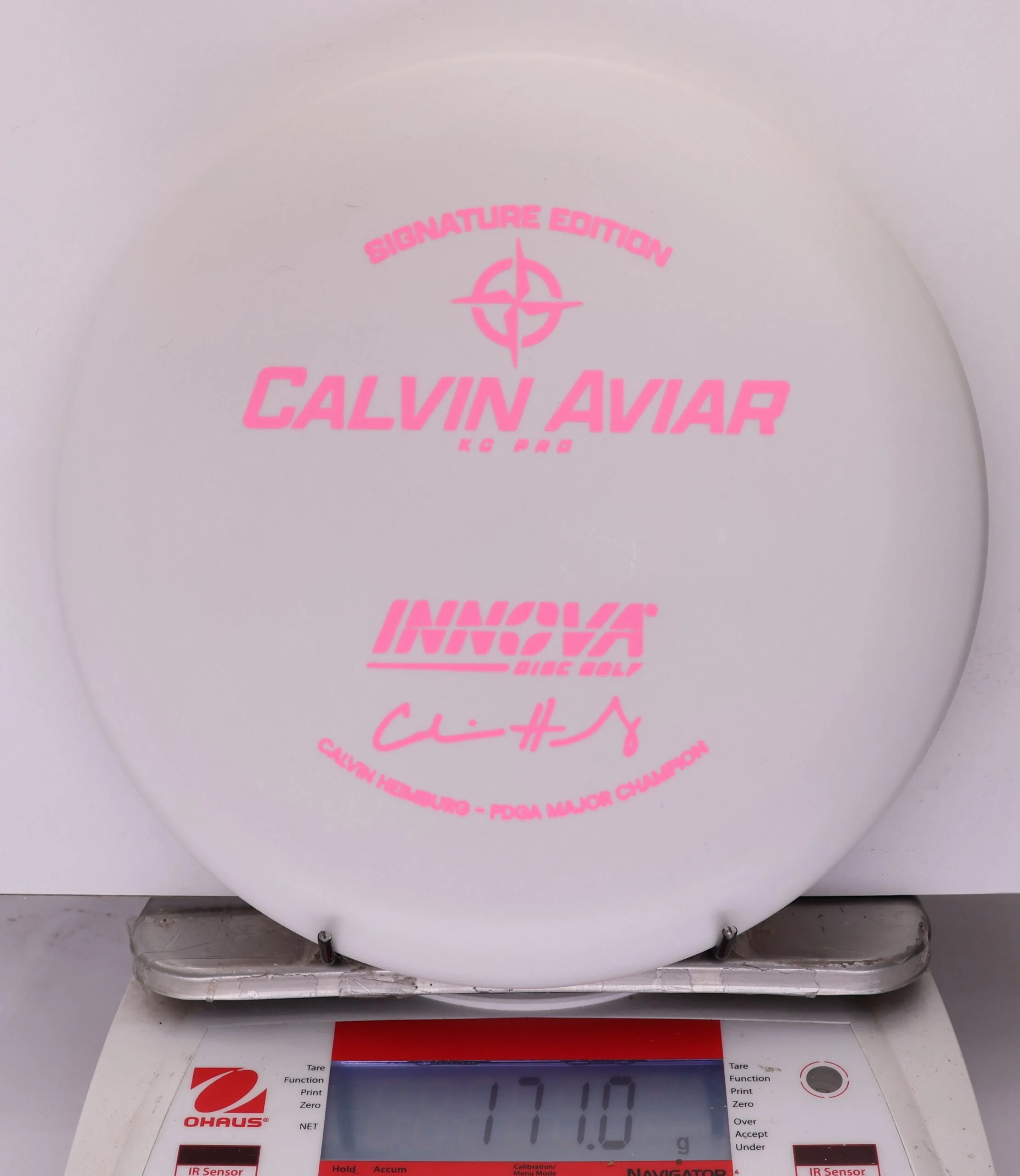 890219 KC Pro Aviar, Calvin Heimburg Signature Edition - #41 White, 171