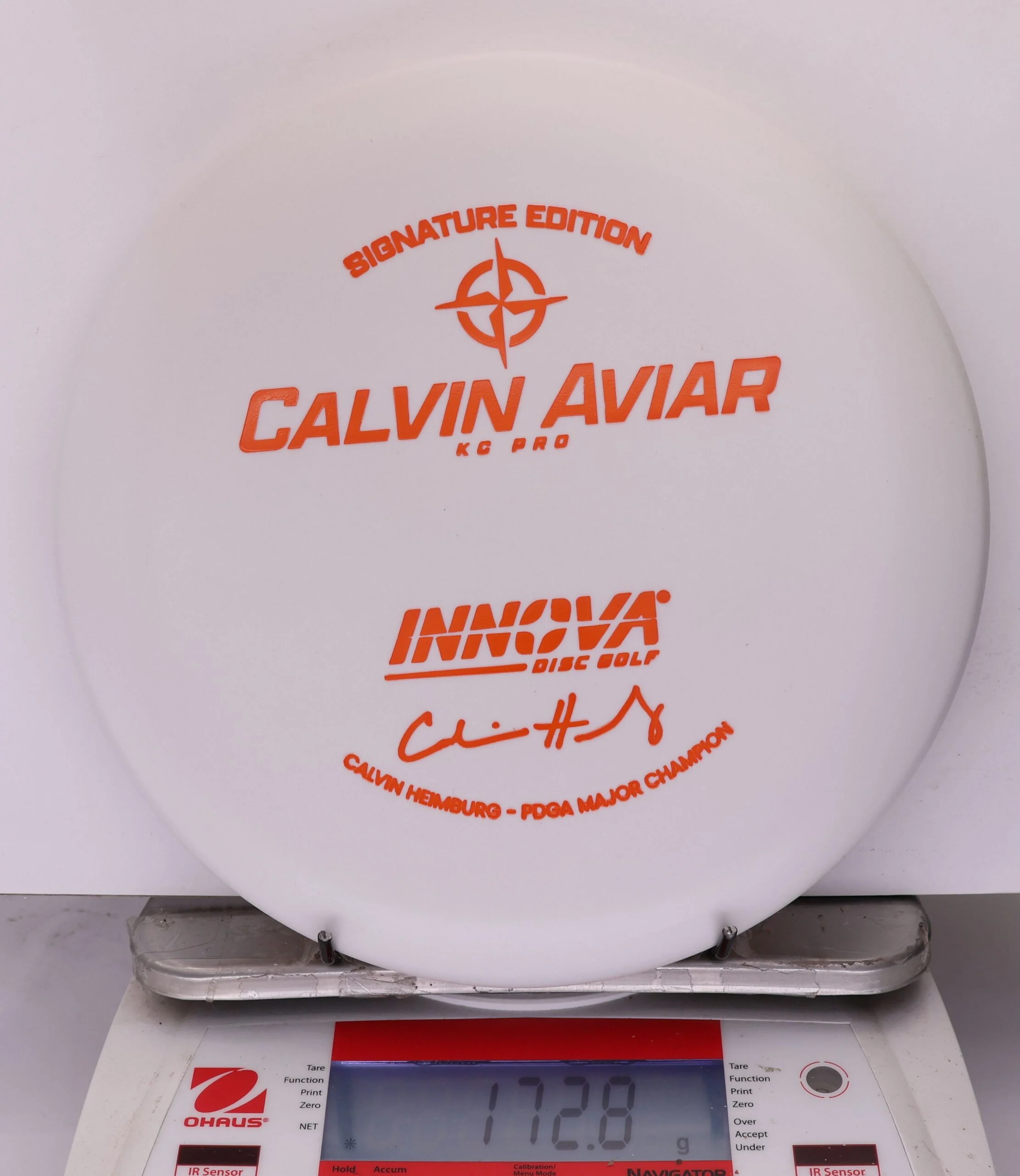 890222 KC Pro Aviar, Calvin Heimburg Signature Edition - #44 White, 173