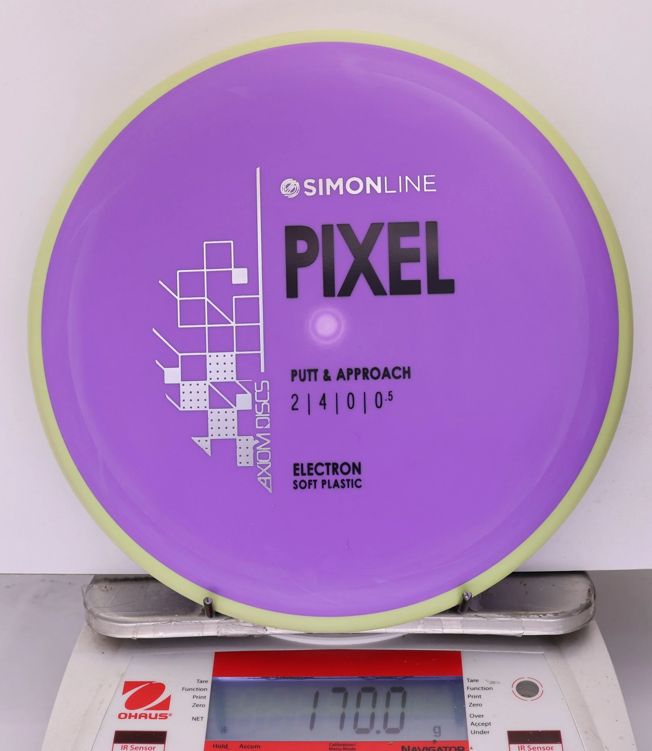 890394 Simon Line Electron Soft Pixel - #86 Yellow-Purple, 170