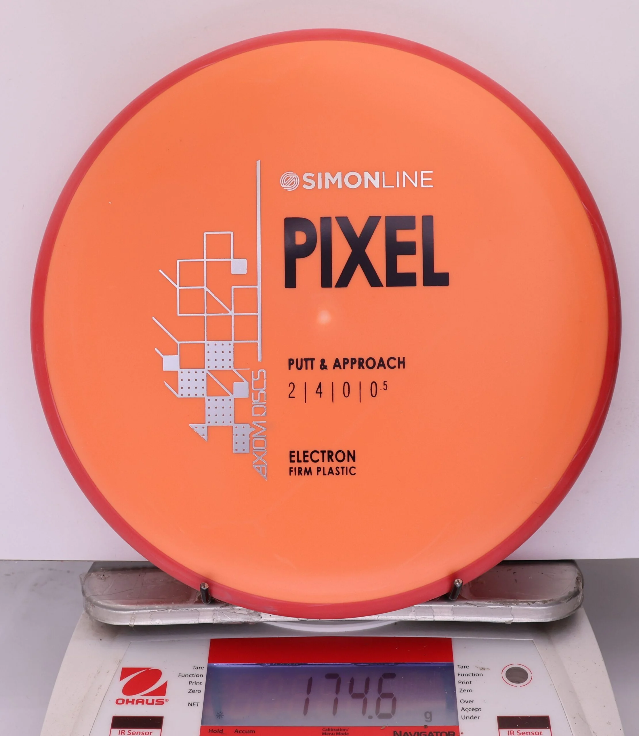 890480 Simon Line Electron Firm Pixel - #40 Red-Orange, 175