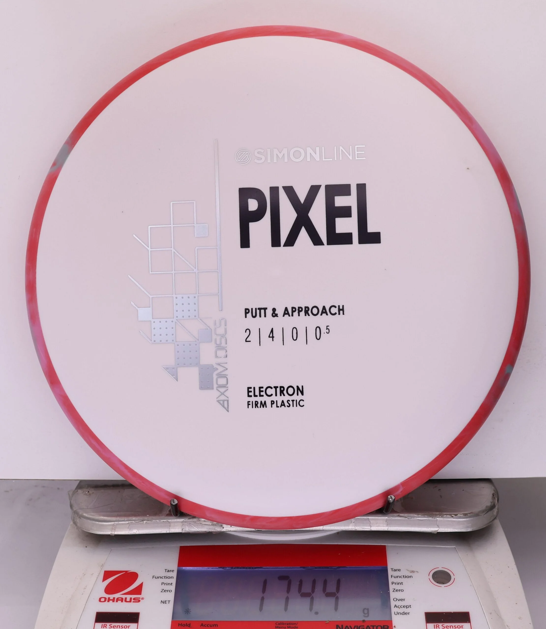 890491 Simon Line Electron Firm Pixel - #44 Red-Barely Pink, 174