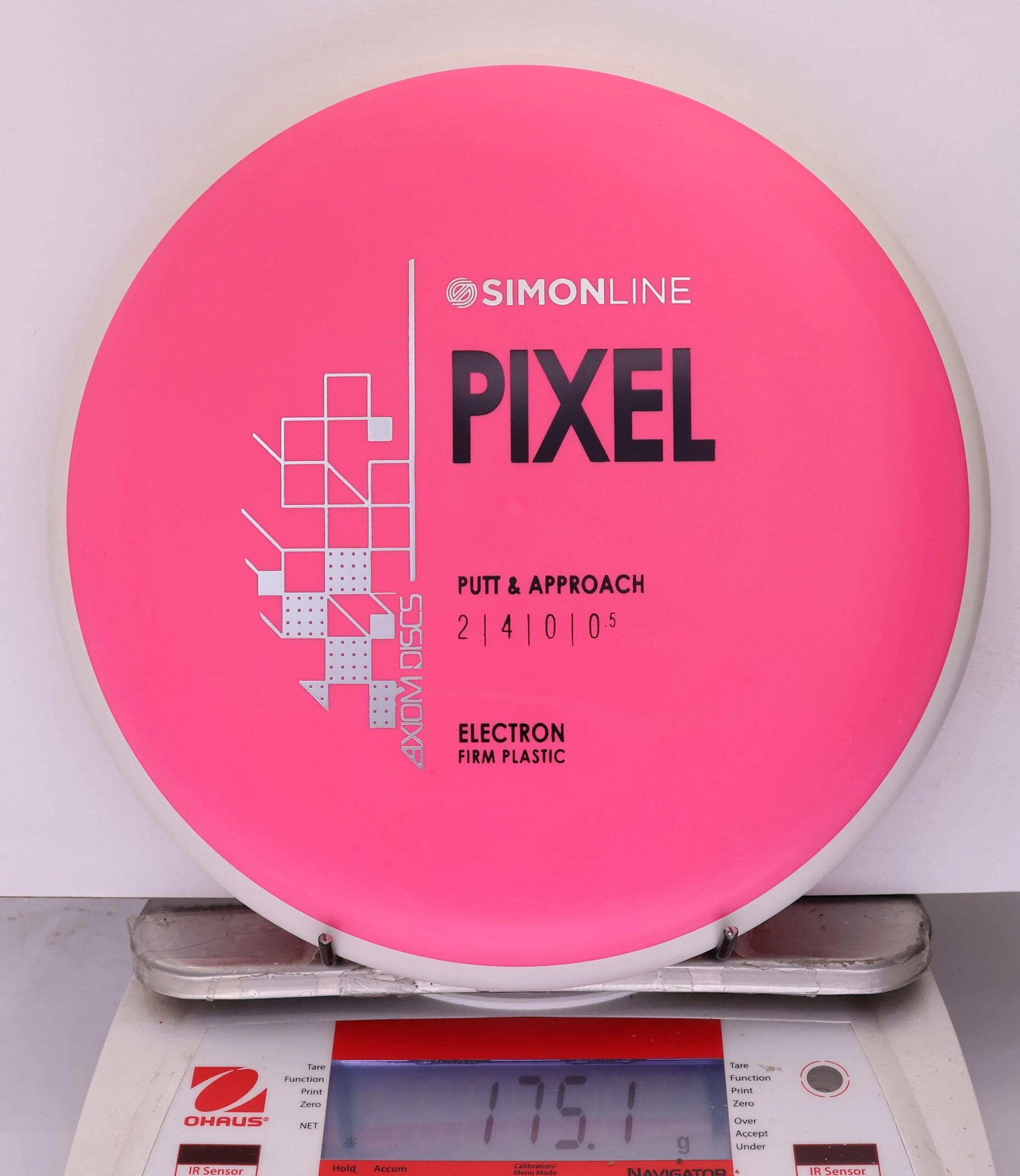 890501 Simon Line Electron Firm Pixel - #47 White-Pink, 175