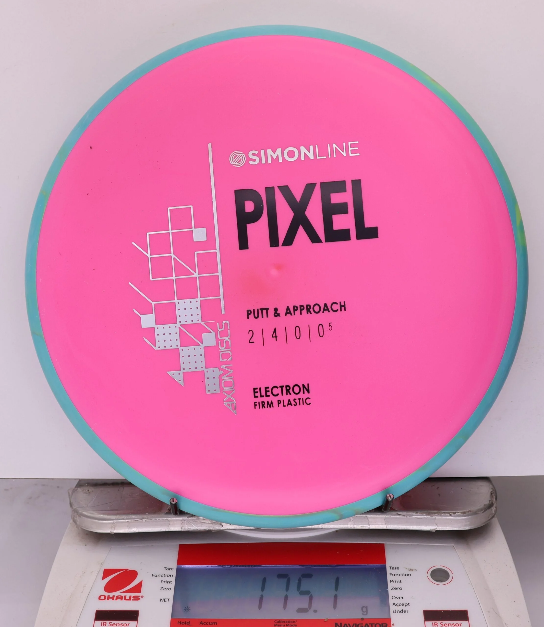 890502 Simon Line Electron Firm Pixel - #48 LtBlue-Pink, 175