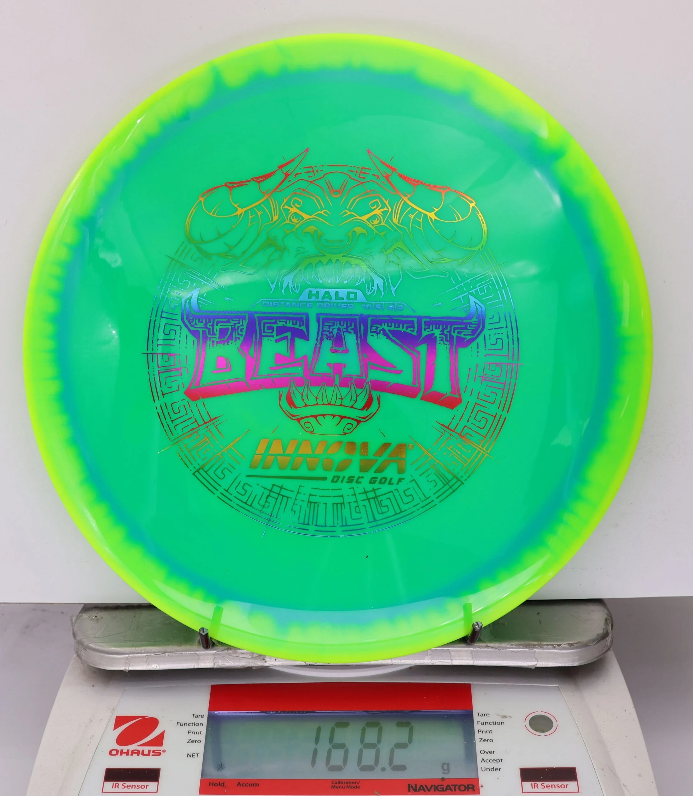 890590 Halo Star Beast - #786 Yellow-TealGreen, 168