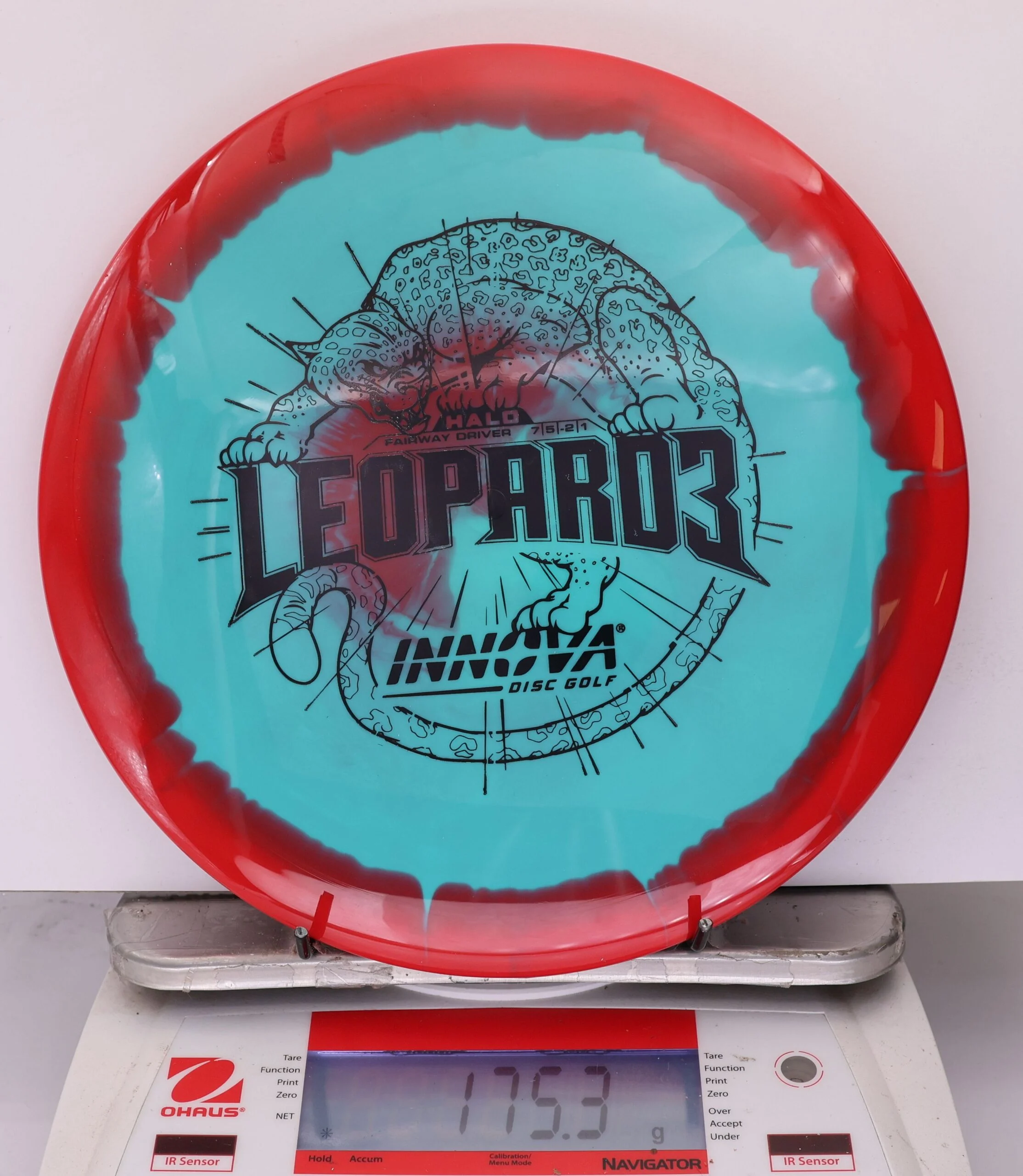 890615 Halo Star Leopard3 - #779 Red-LtBlue, 175