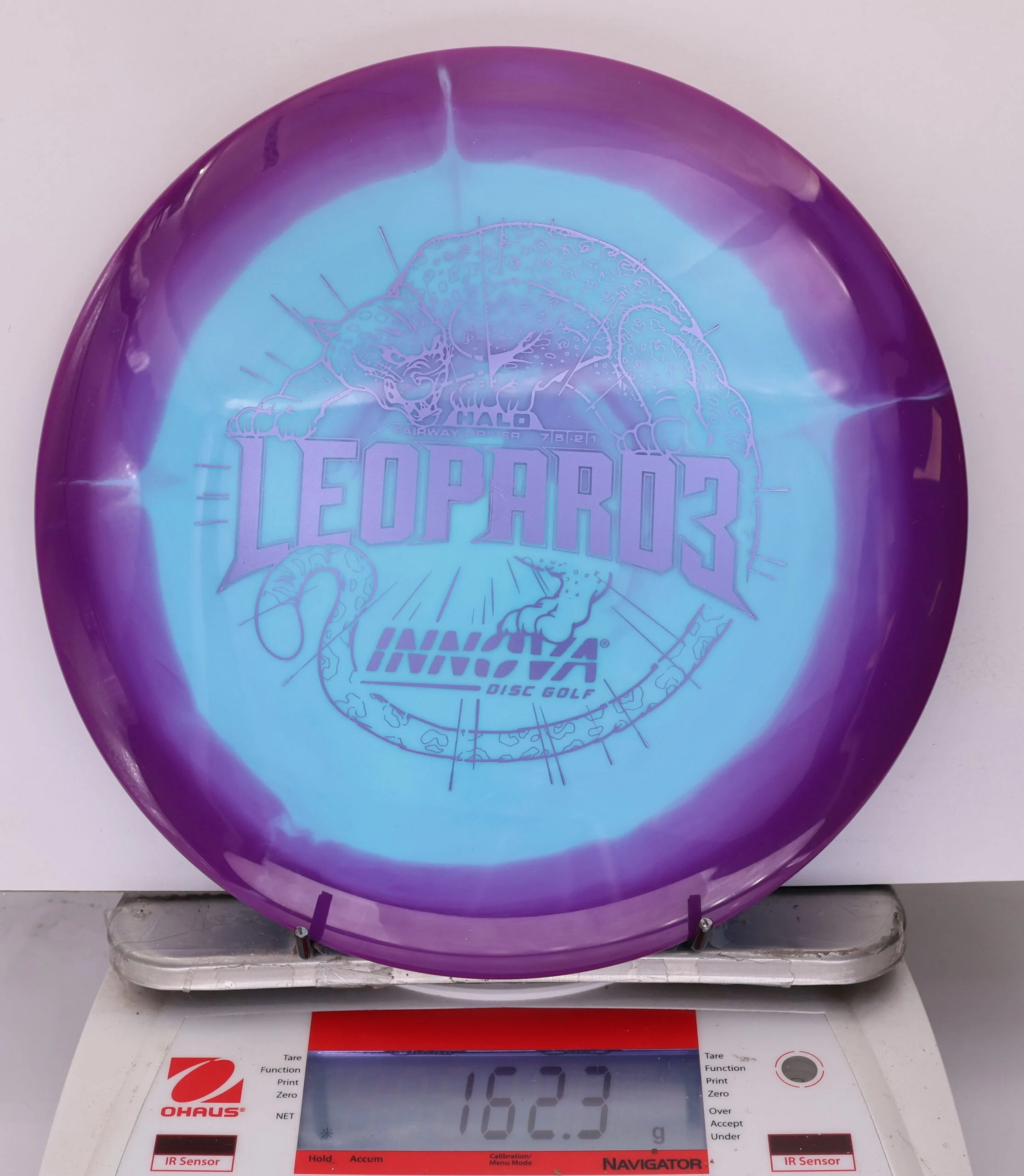 890621 Halo Star Leopard3 - #780 Purple-LtBlue, 162