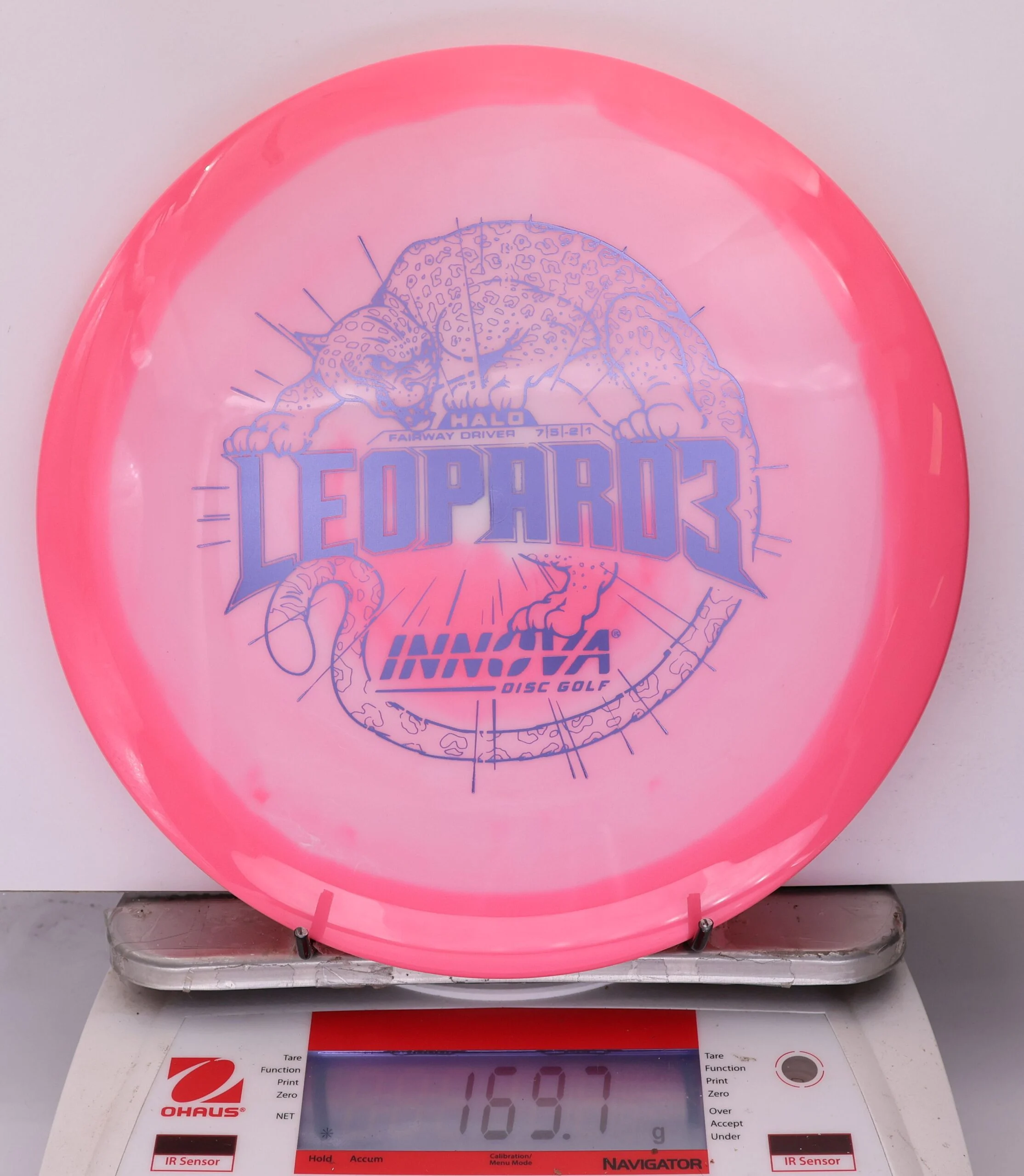 890622 Halo Star Leopard3 - #781 Pink-White, 170