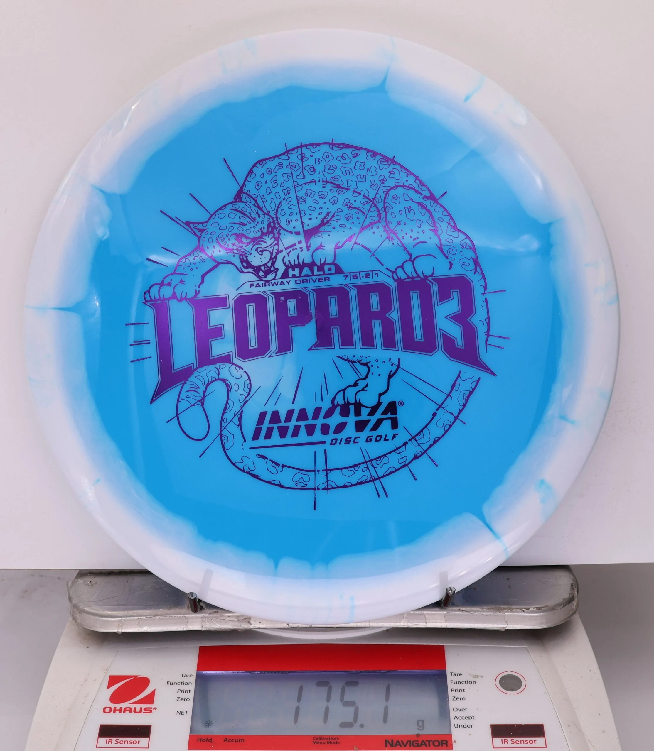 890624 Halo Star Leopard3 - #783 White-Blue, 175