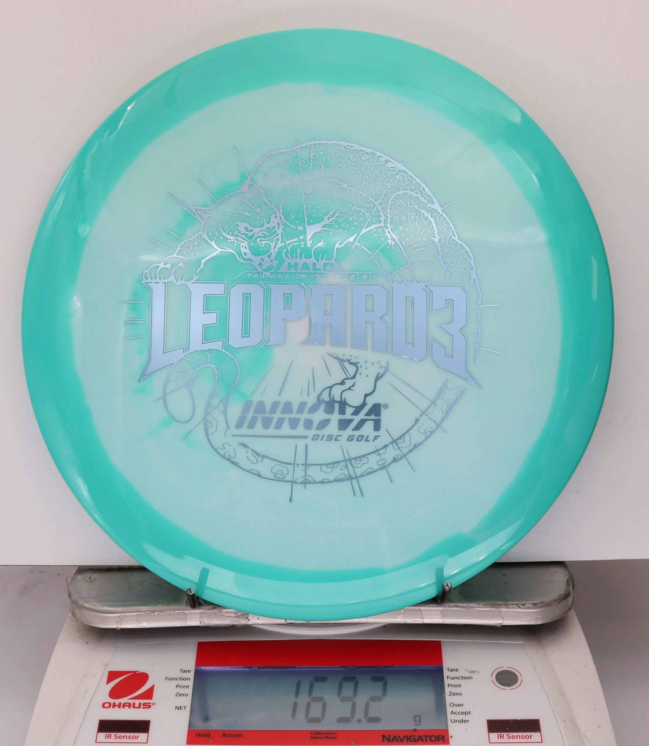 890625 Halo Star Leopard3 - #784 Teal-White, 169