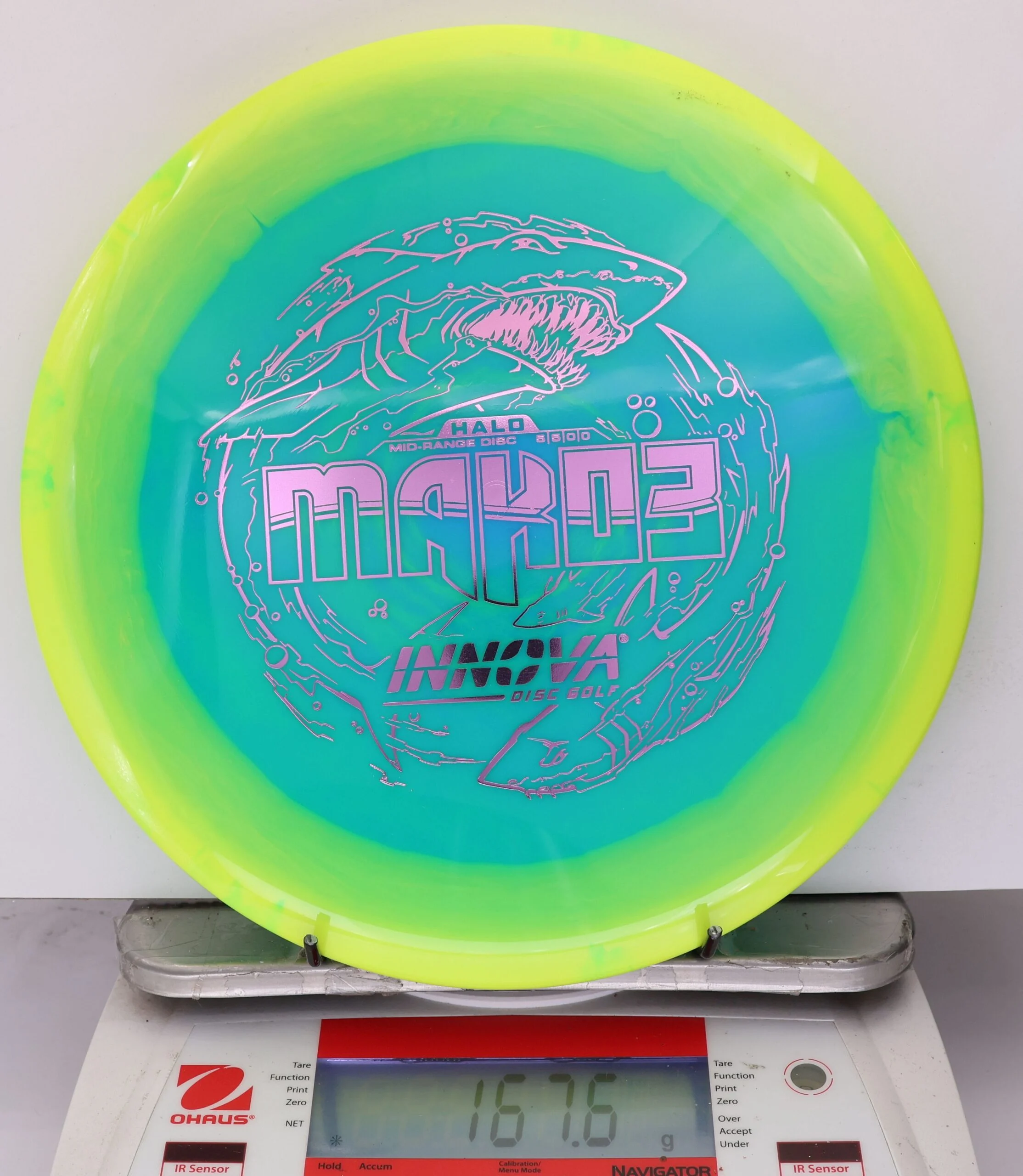 890658 Halo Star Mako3 - #783 Yellow-Blue, 168