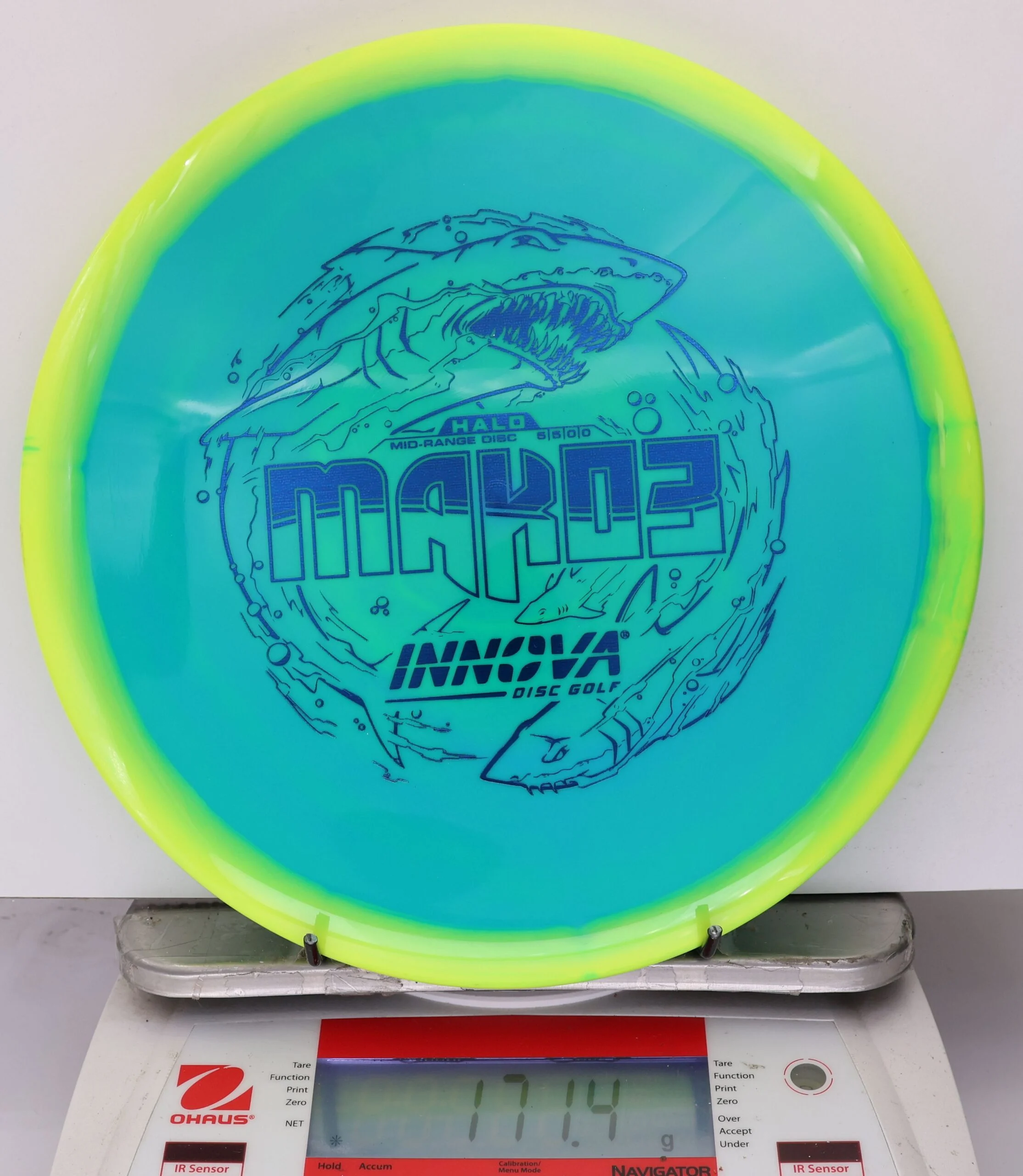 890659 Halo Star Mako3 - #784 Yellow-Blue, 171