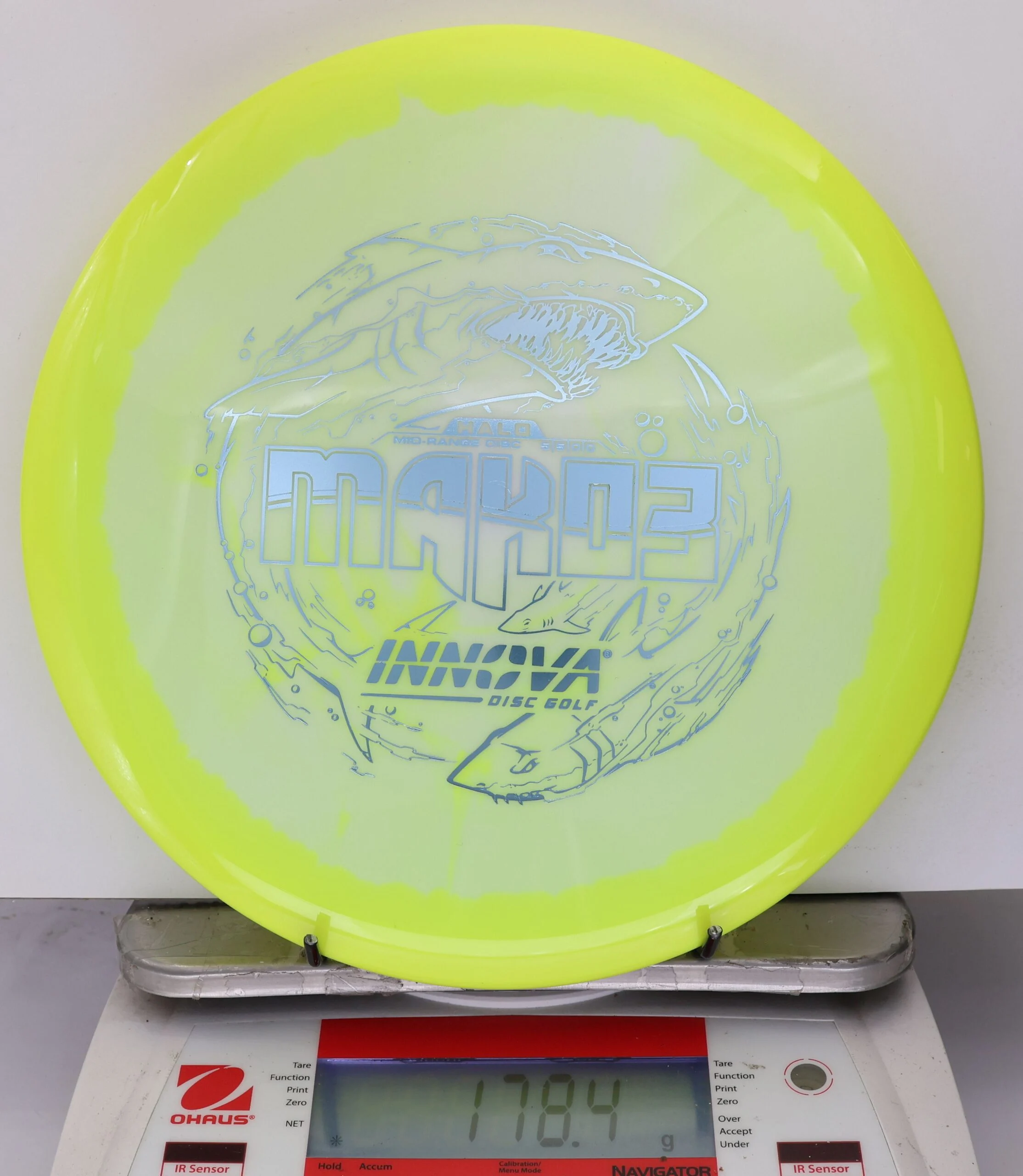 890668 Halo Star Mako3 - #786 Yellow-White, 178