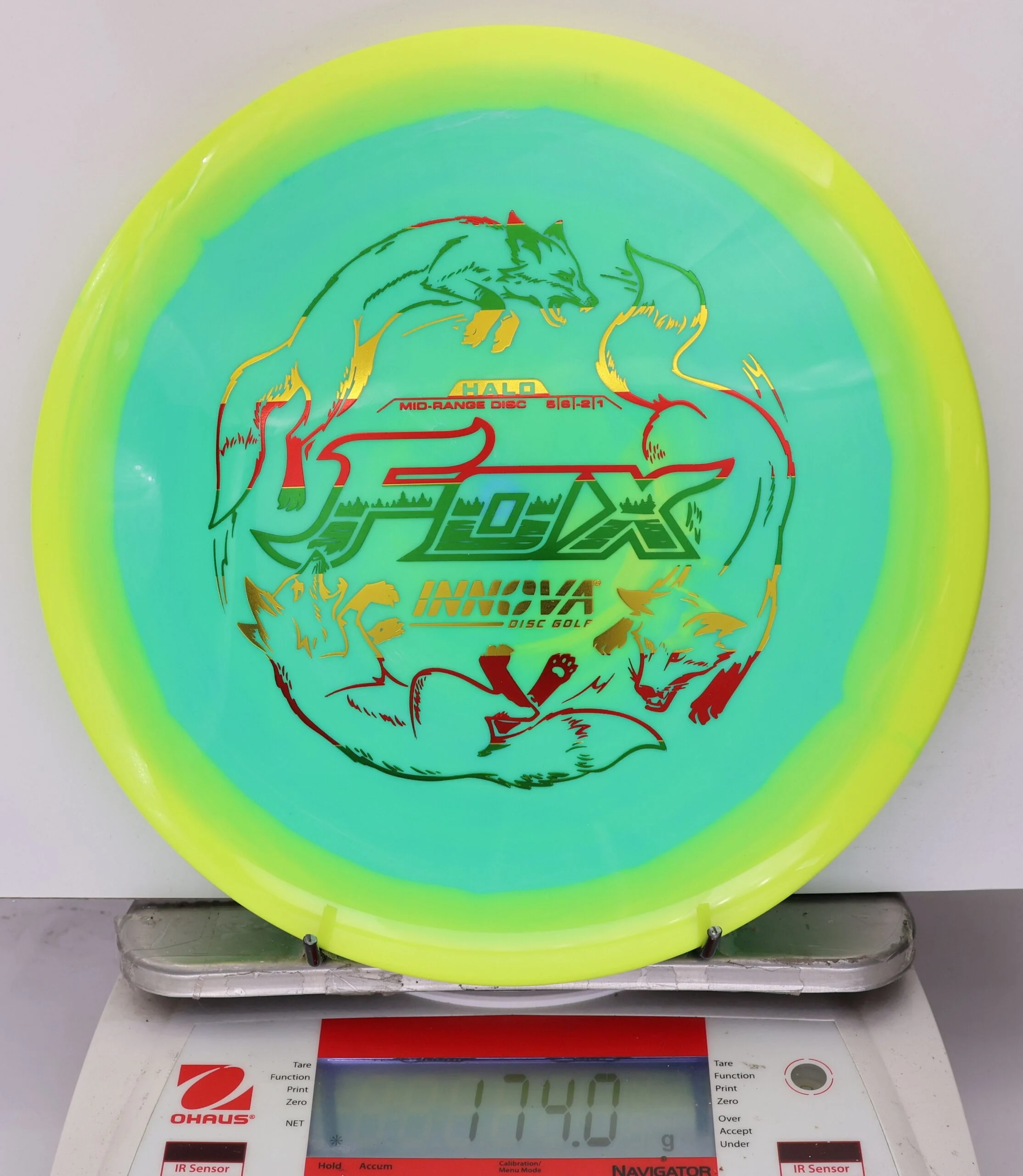 890781 Halo Star Fox - #775 Yellow-Teal, 174
