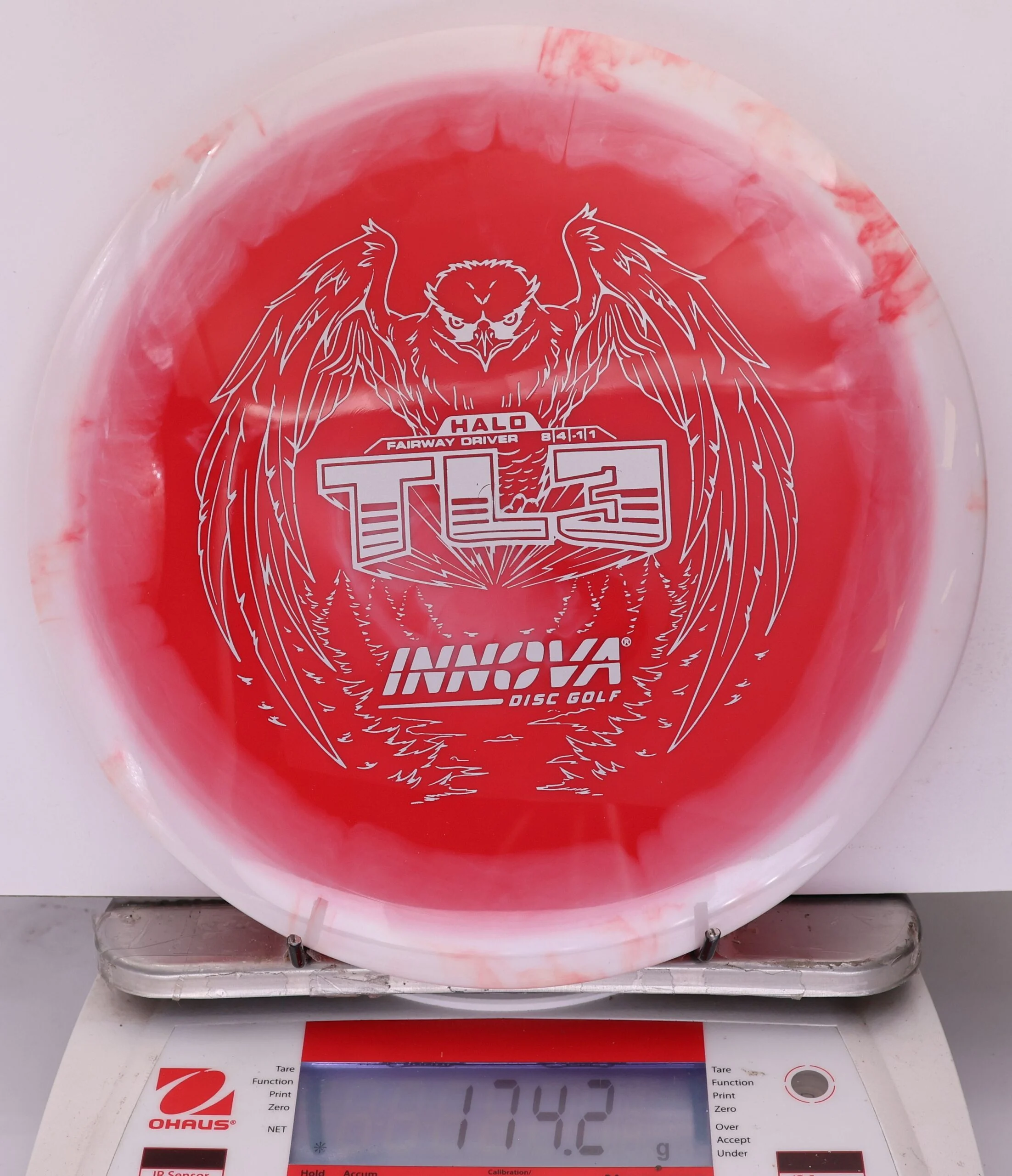 892924 Halo Star TL3 - #815 White-Red, 174