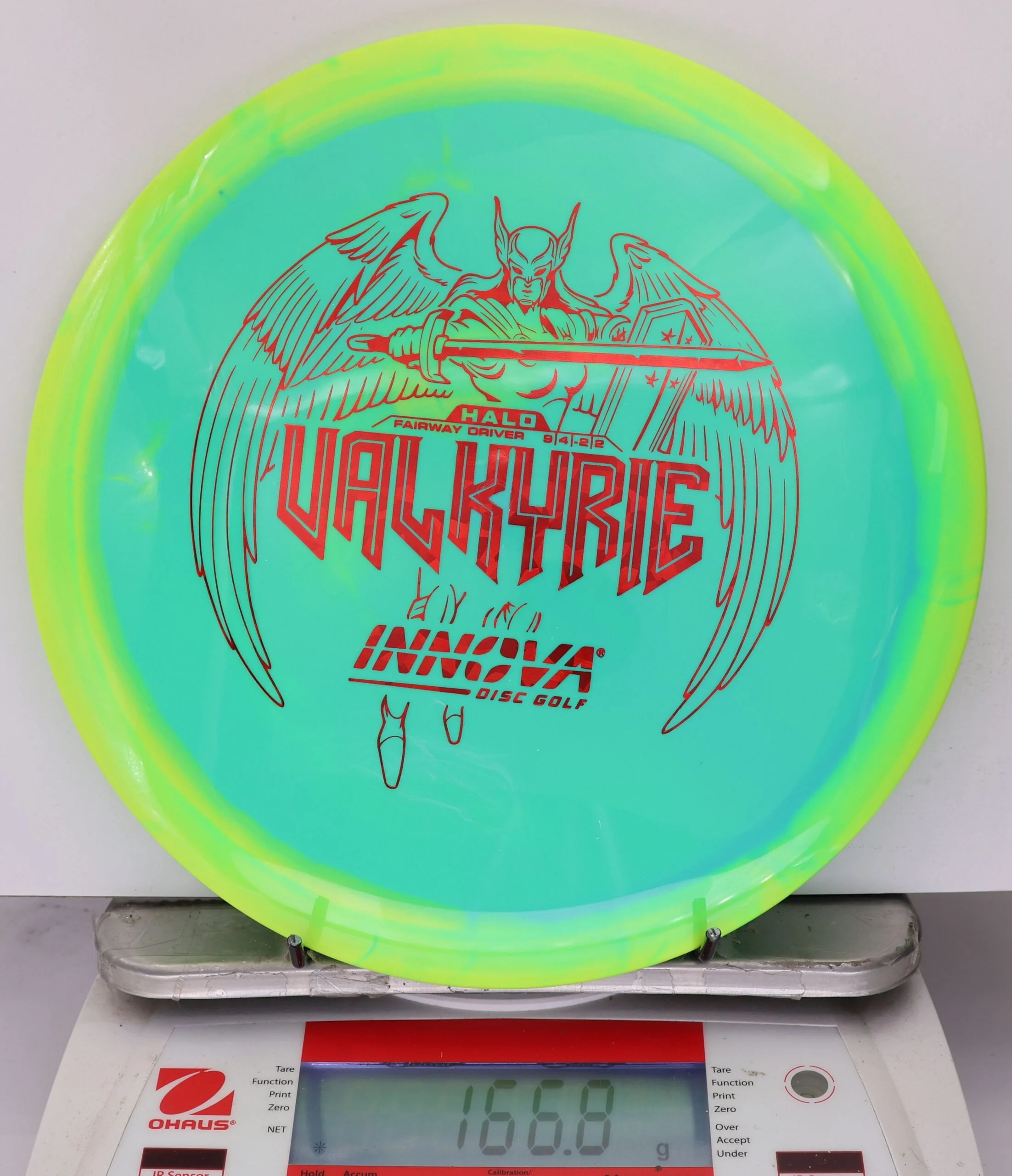 892982 Halo Star Valkyrie - #816 Yellow-Teal, 167
