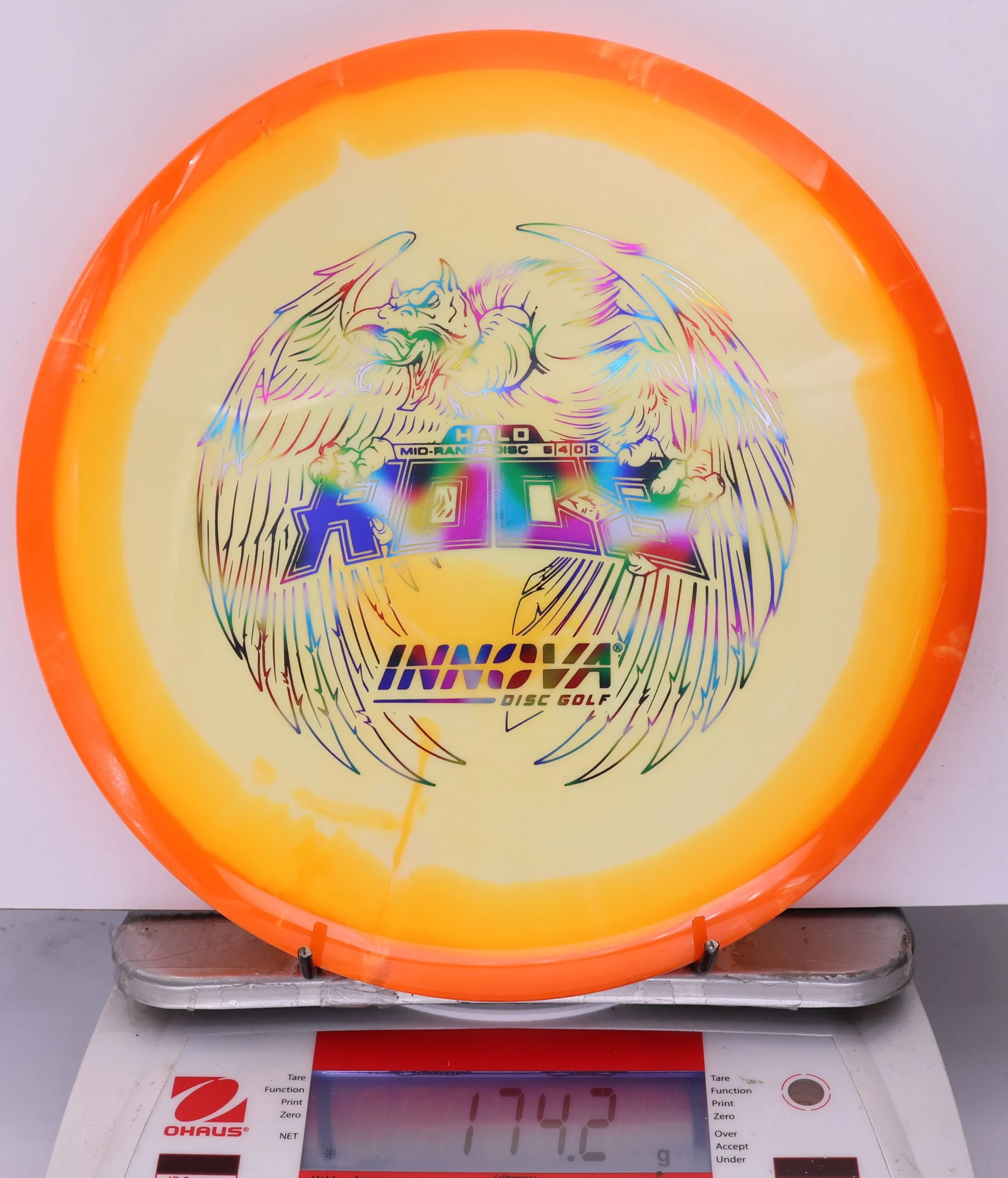 893013 Halo Star Roc3 - #817 Orange-White, 174