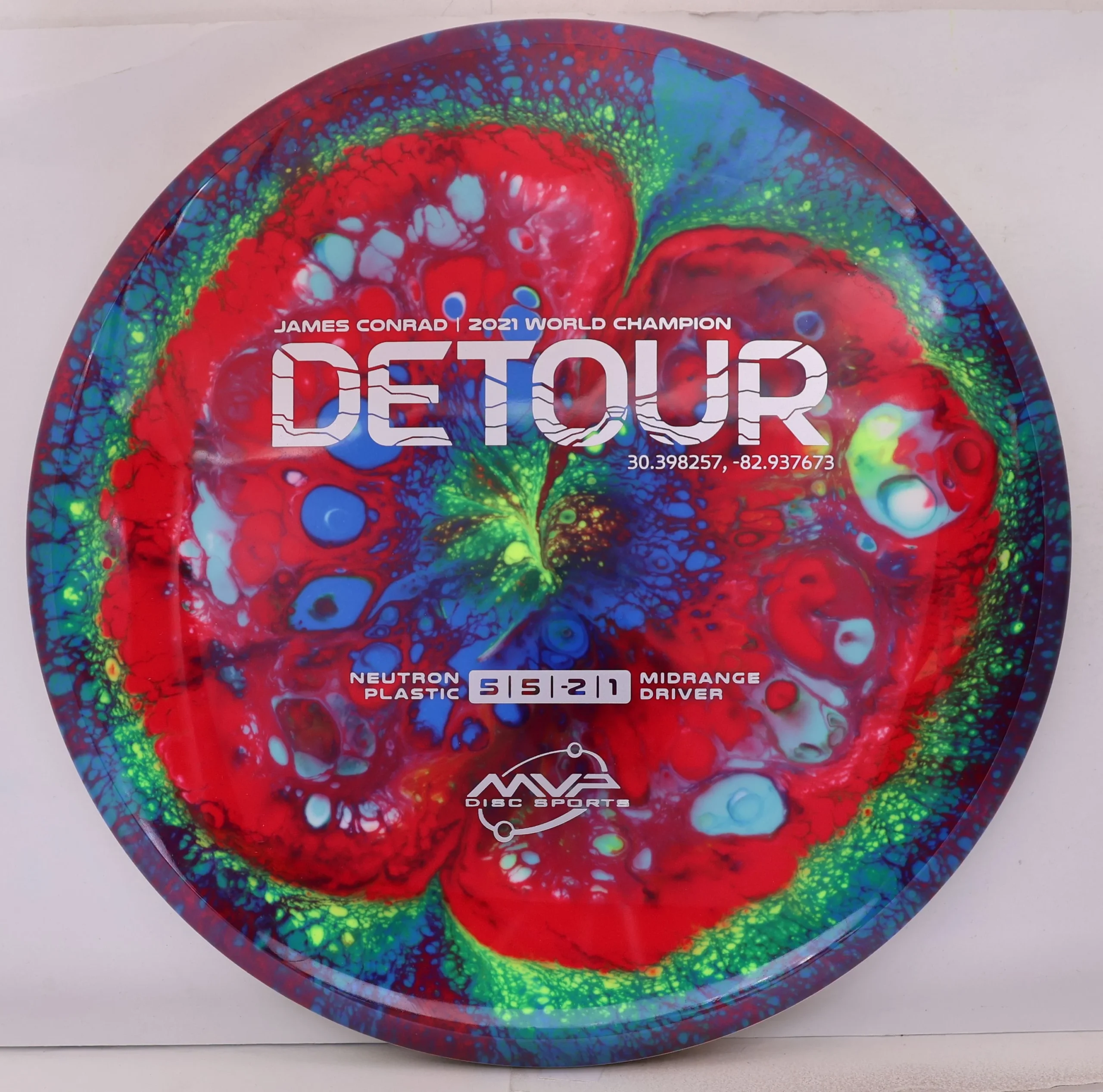 Neutron Detour, James Conrad - Project Lab Coat - JAMS Disc Dyes 270