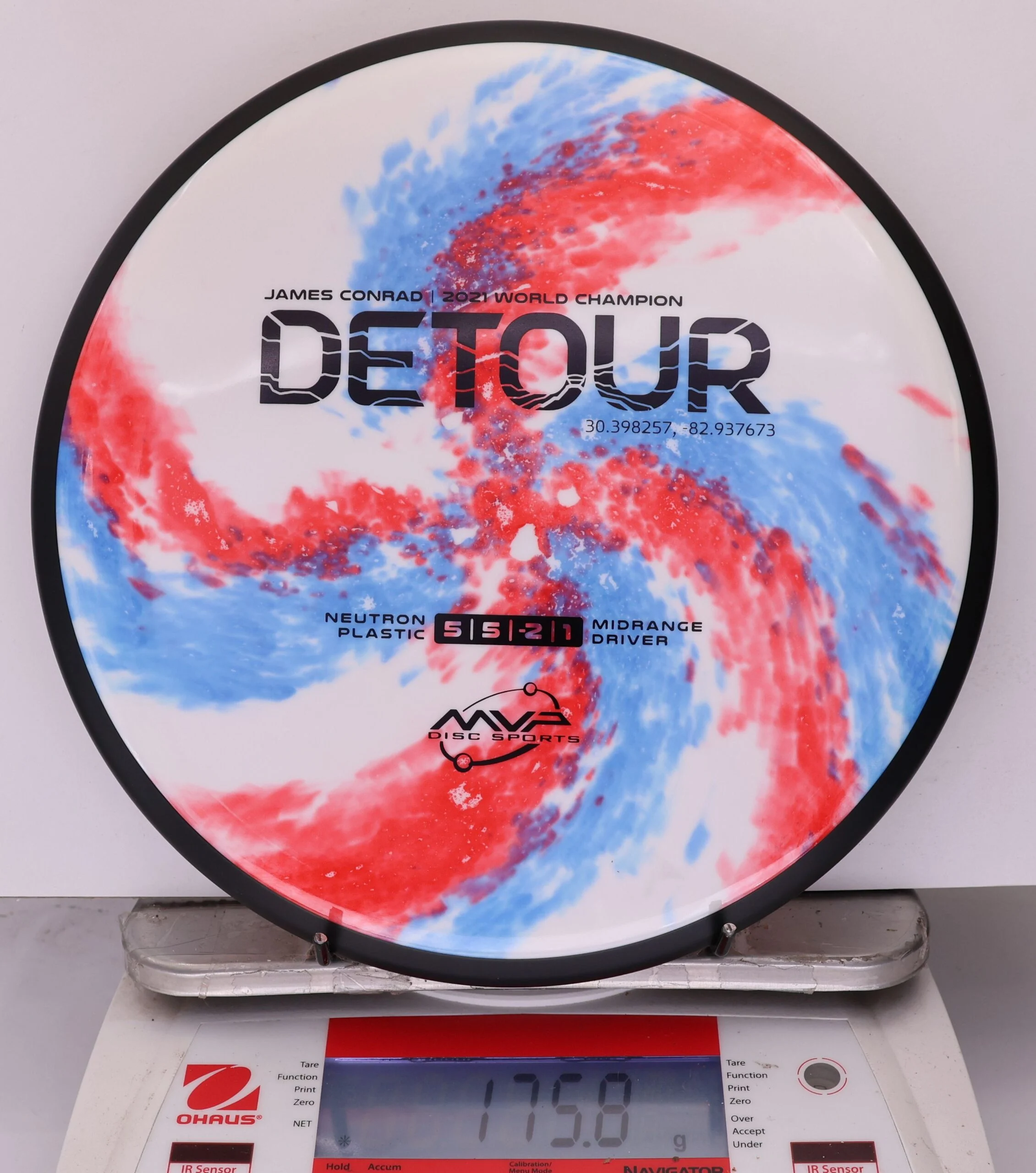 894030 Neutron Detour, James Conrad - JAMS Disc Dyes 274 - #274 White, 176