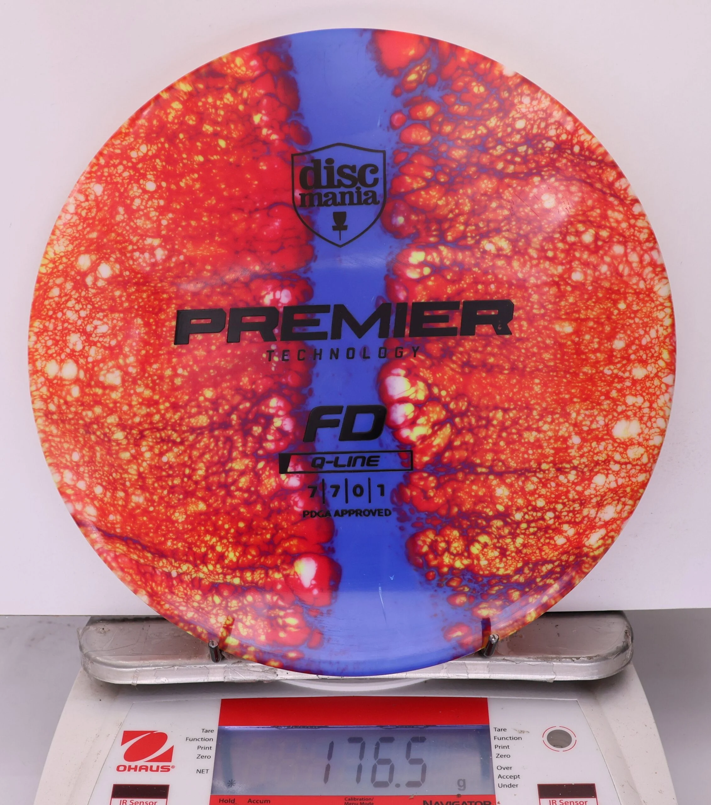894034 Q-Line FD, Premier Series - JAMS Disc Dyes 278 - #278 White, 177