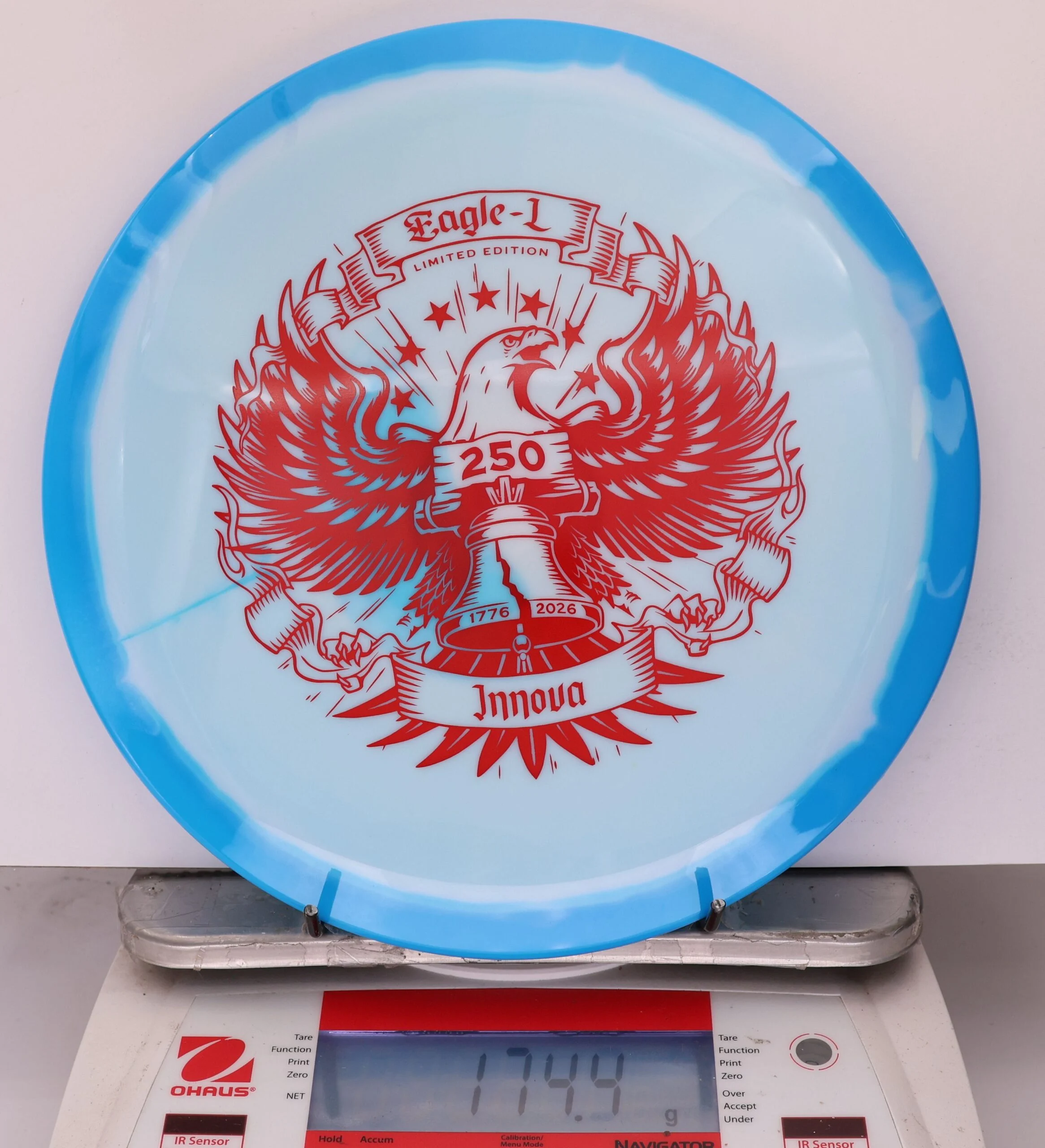 894102 Halo Star Eagle L, 250 Year Anniversary - Limited Edition - #11 Blue-White, 174