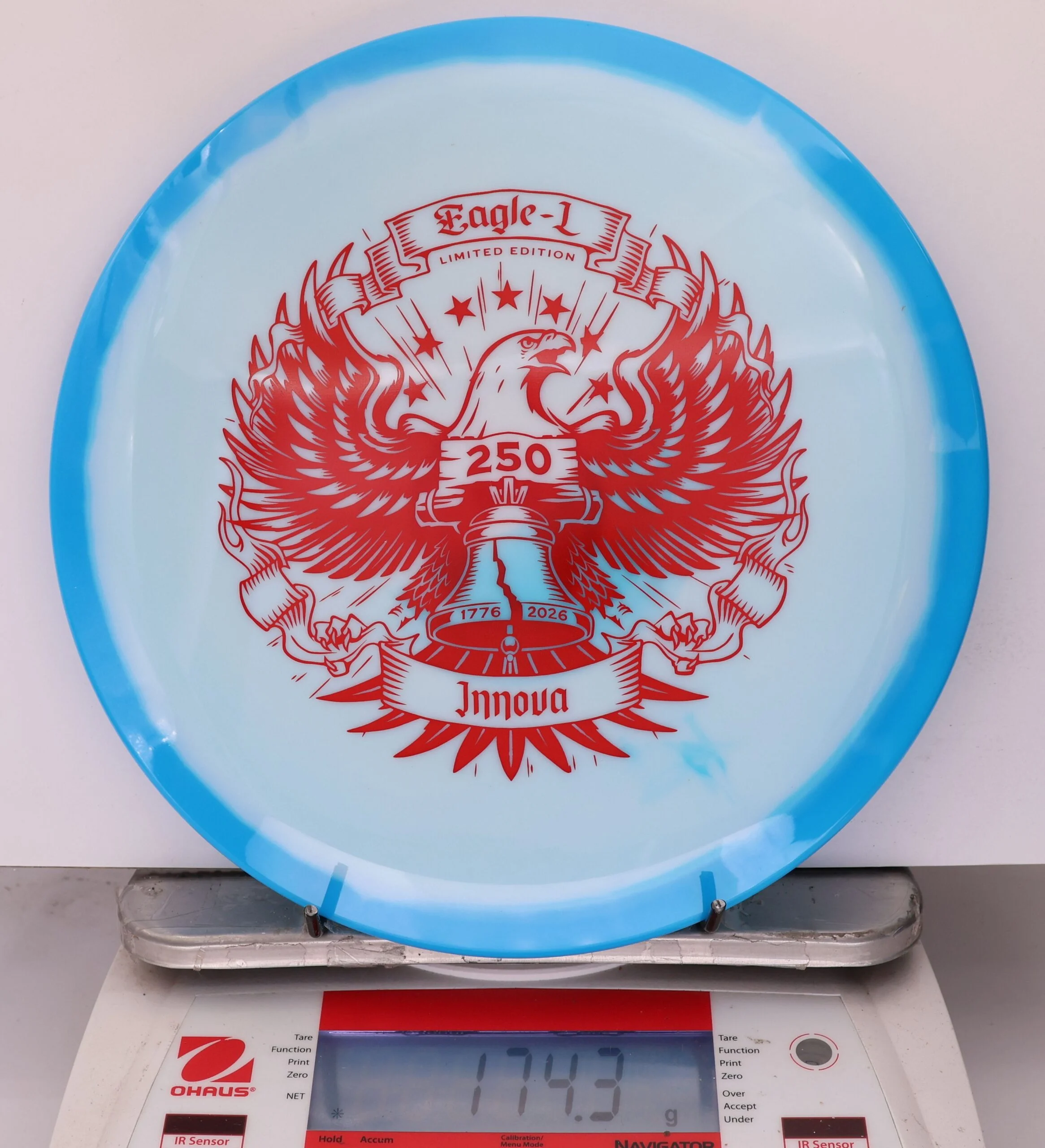 894133 Halo Star Eagle L, 250 Year Anniversary - Limited Edition - #15 Blue-White, 174