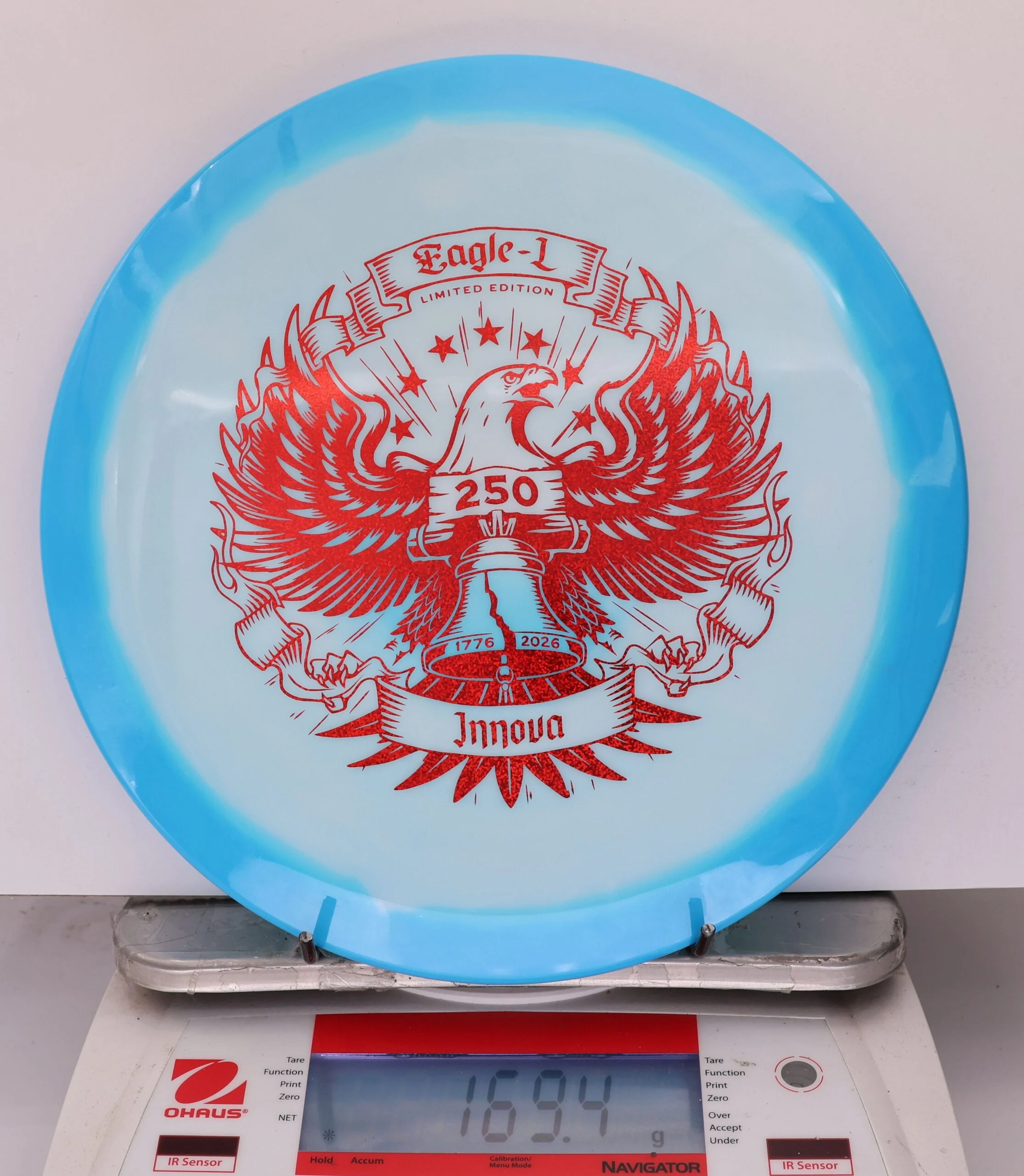 894347 Halo Star Eagle L, 250 Year Anniversary - Limited Edition - #36 Blue-White, 169