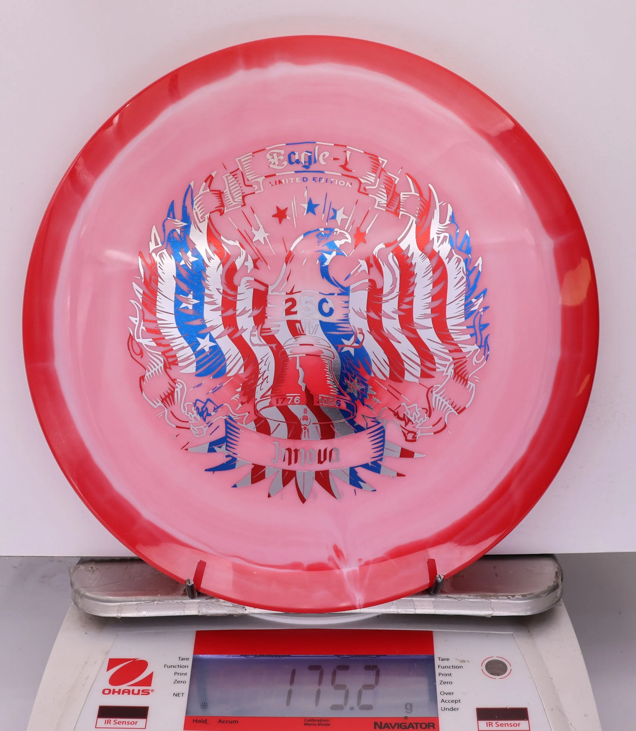 894363 Halo Star Eagle L, 250 Year Anniversary - Limited Edition - #40 Red-White, 175